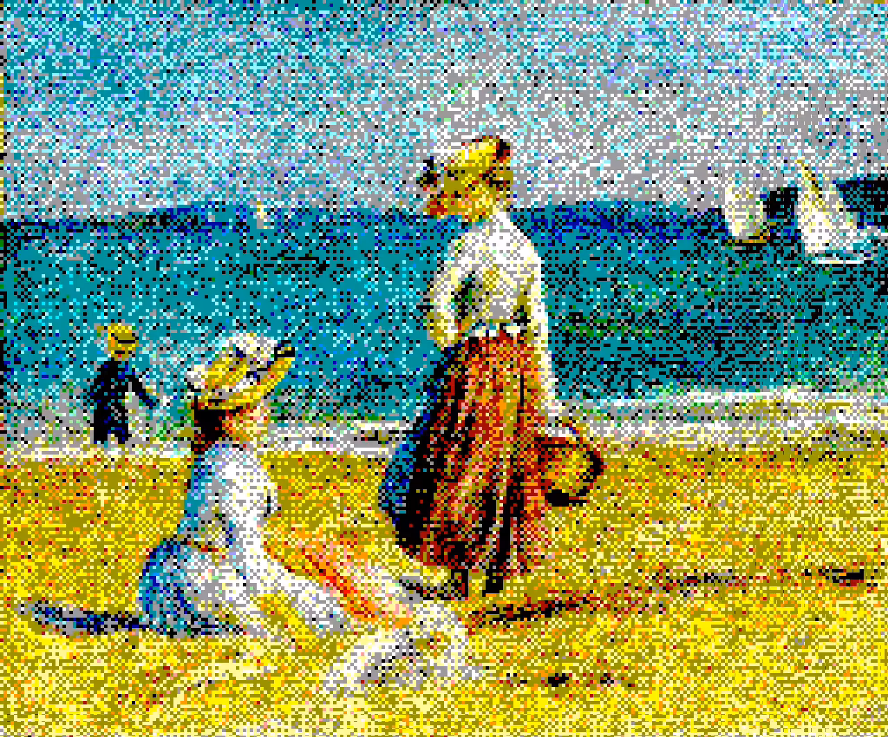 QUINTESSENCE #94 - Auguste Renoir, Figures on the Beach