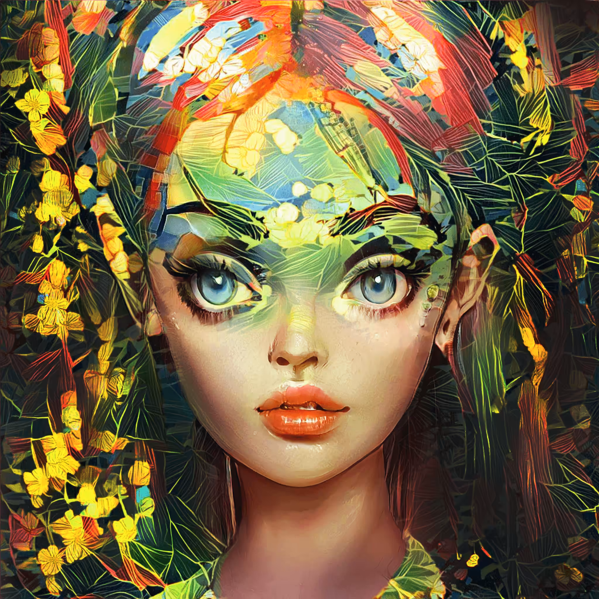 #312 Hande - 1000Days1000Faces Collection