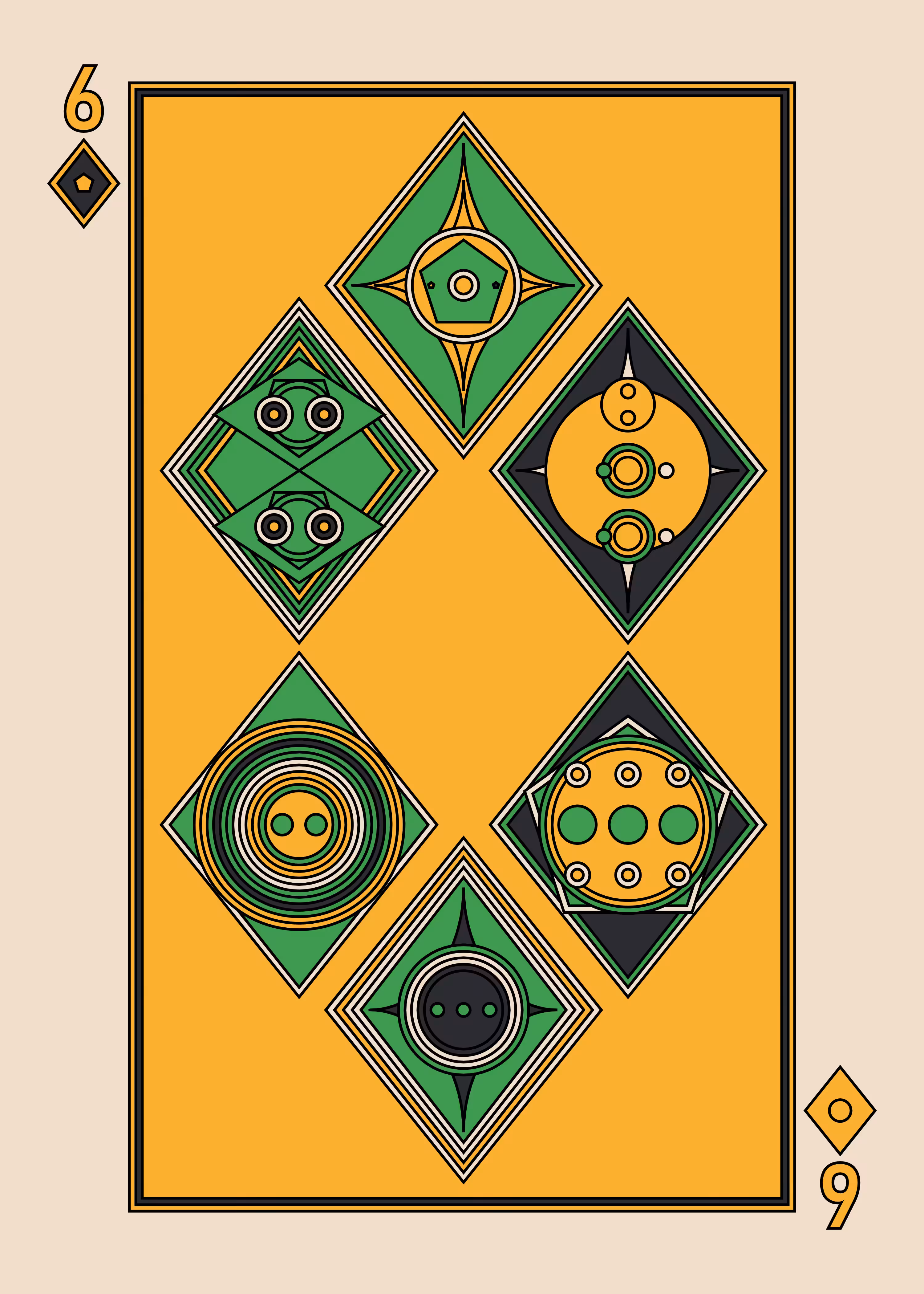 Six of Diamonds Dark