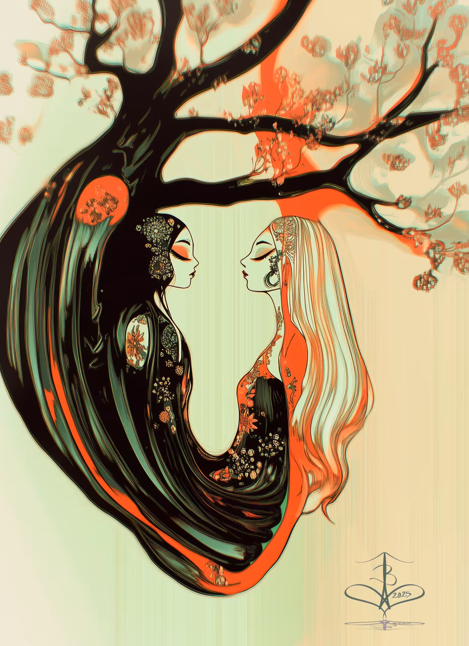 Mirror Tree: Duality Seeks Light & Shade