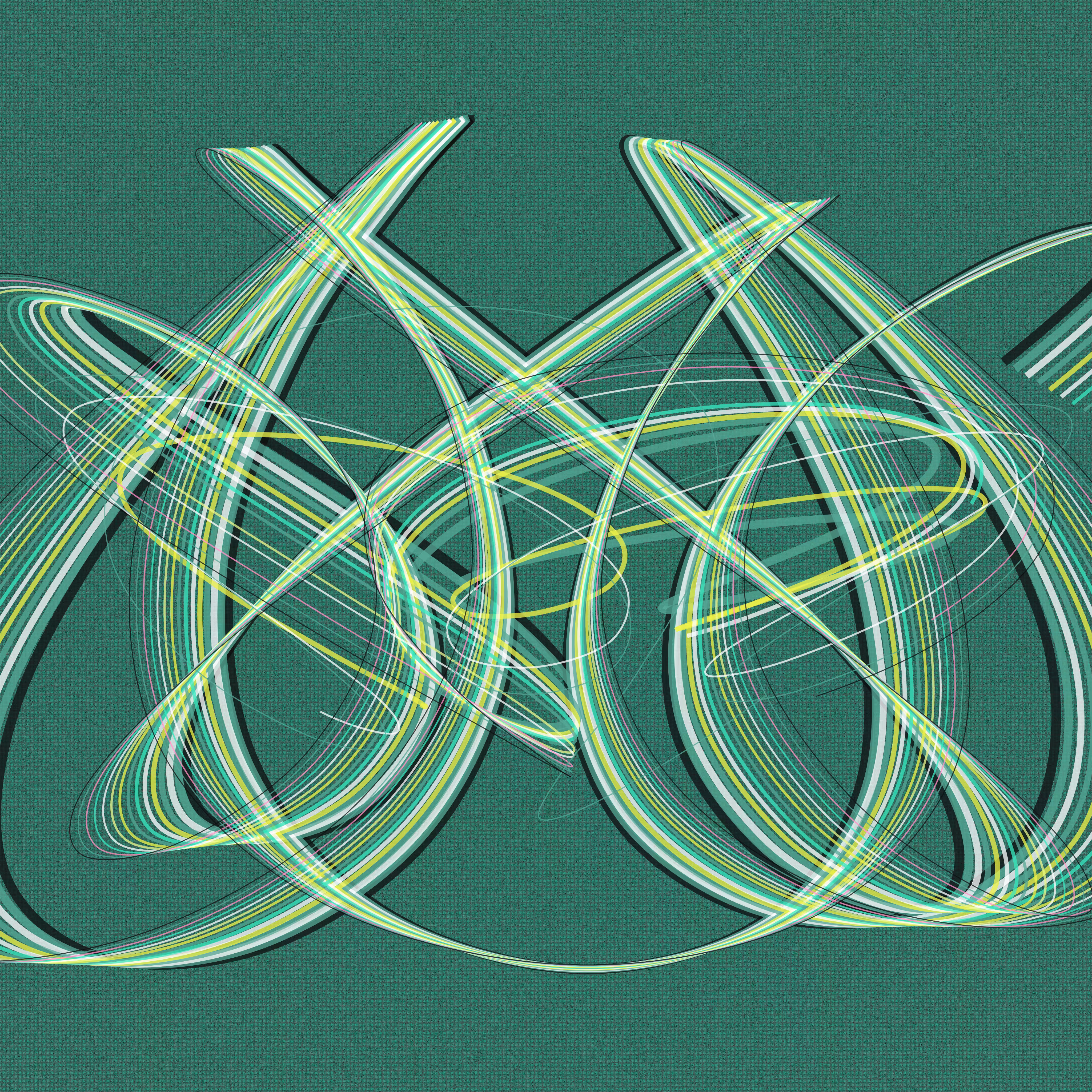 Harmonograph: Flourish No. 3