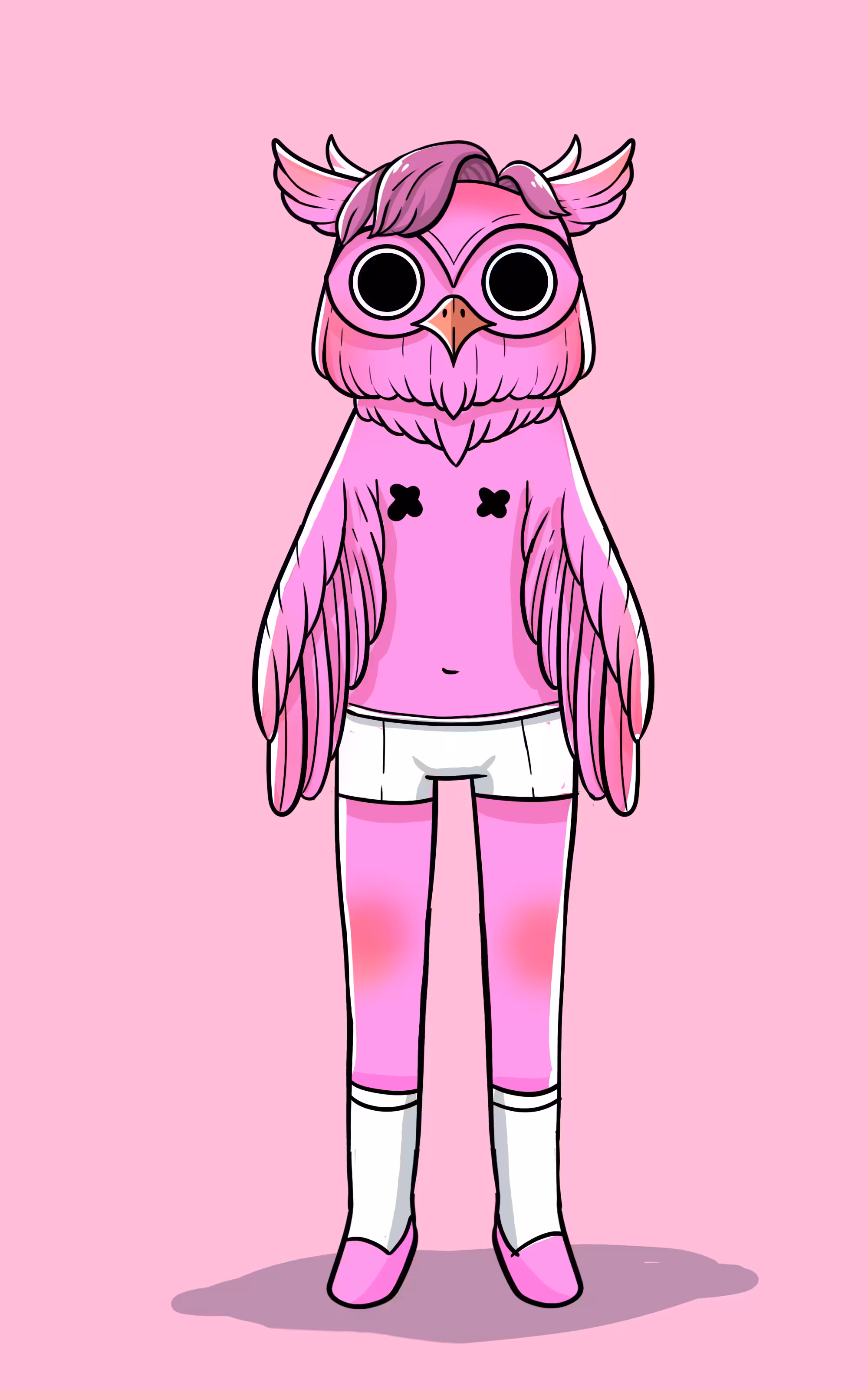 OWL TOWN #055 sweety pinky boy
