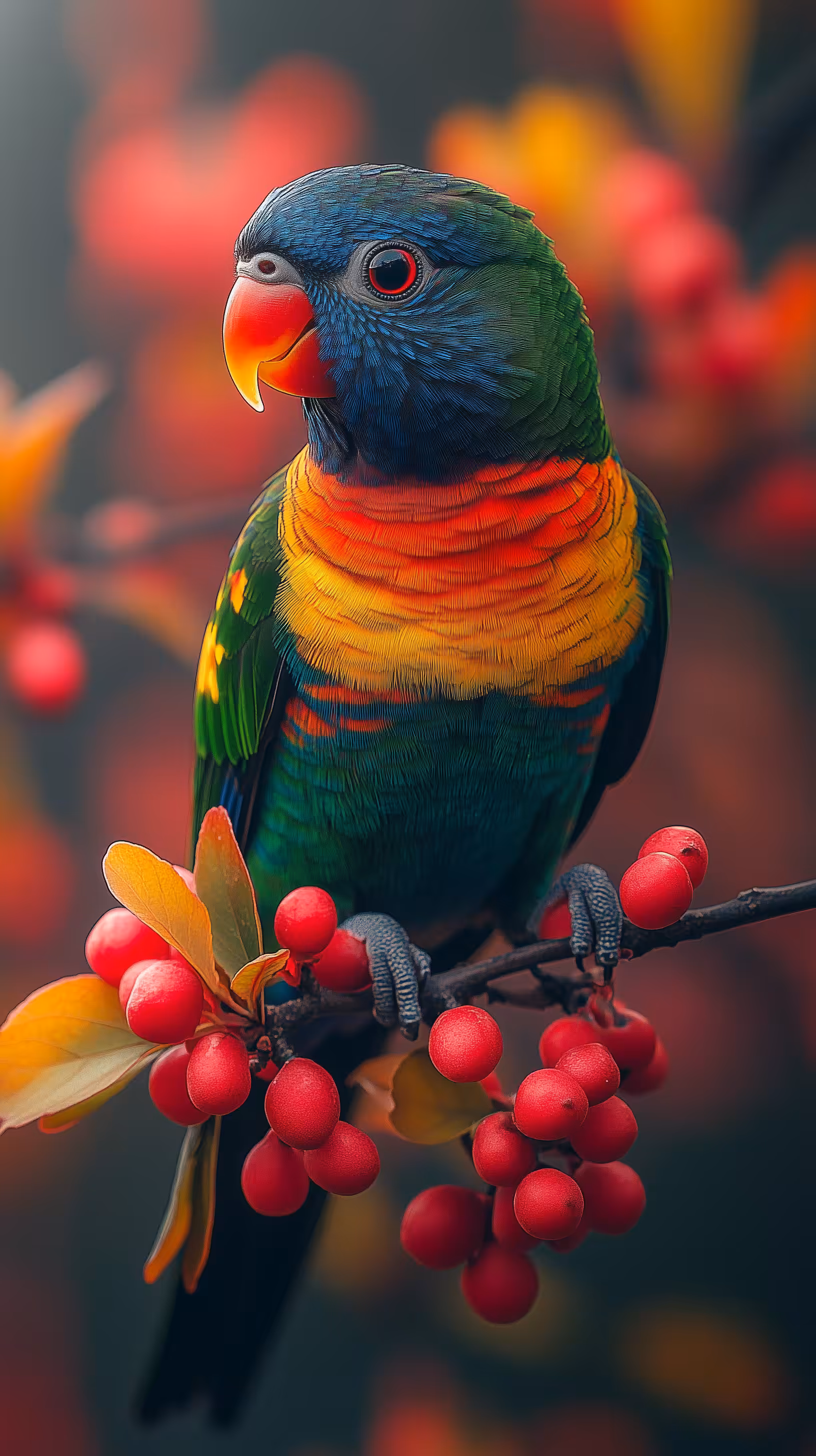 AI Snaps - Rainbow Lorikeet 1