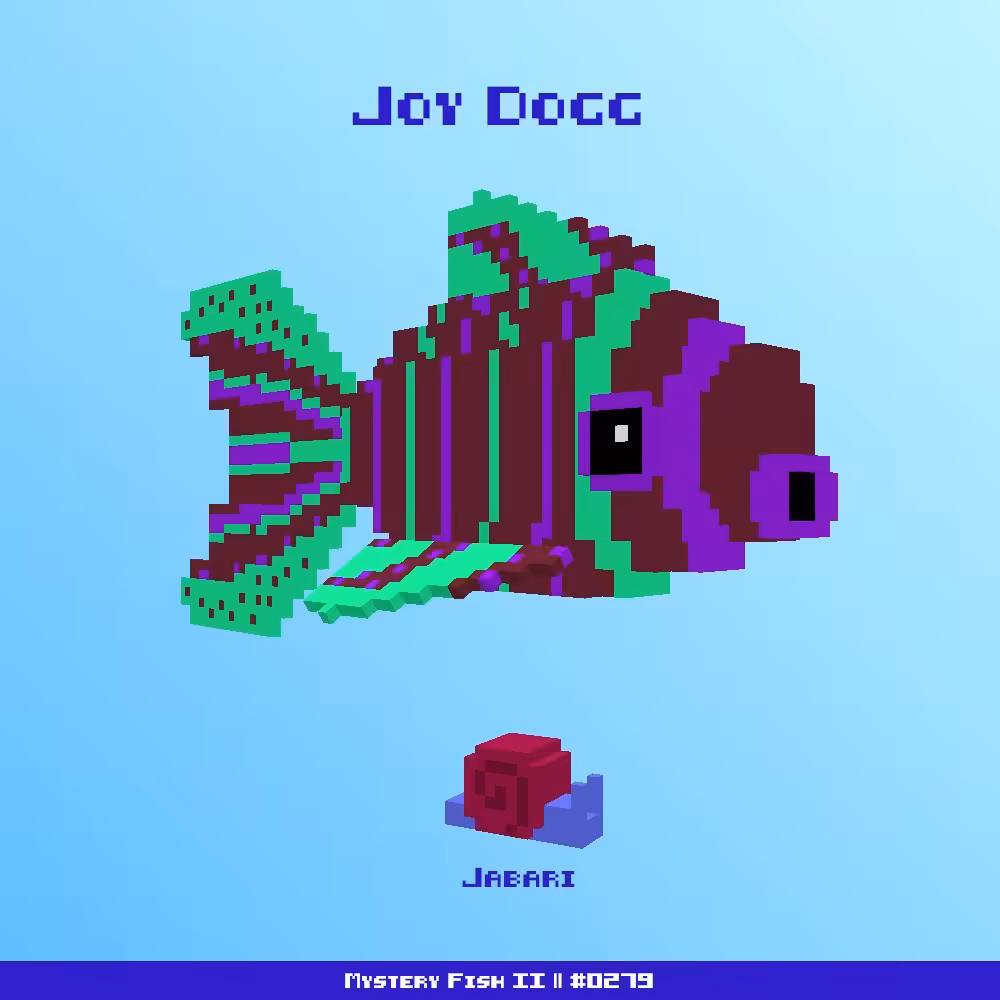 Joy Dogg :: Mystery Fish 0279/1000