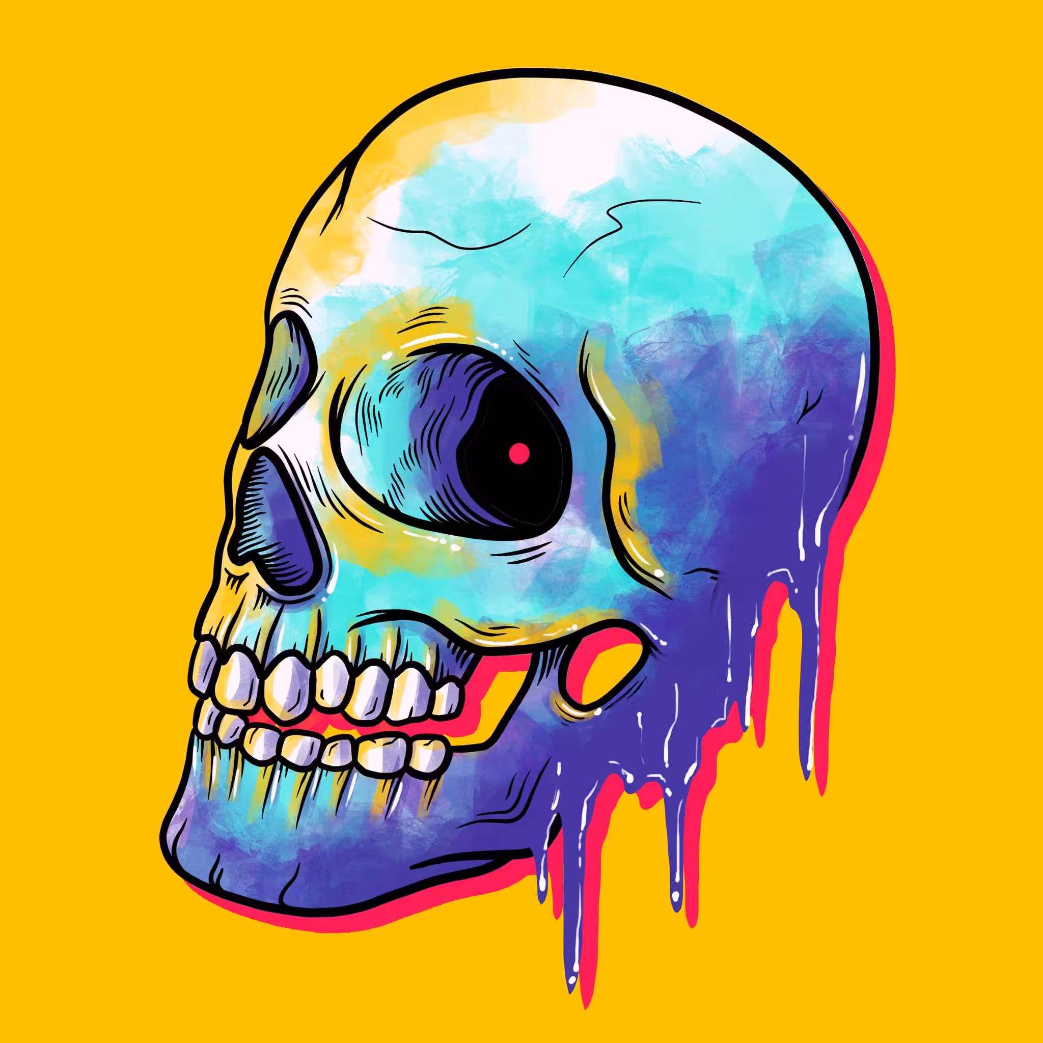 Static Skull 004 [isabela.tez x RPLgrime]