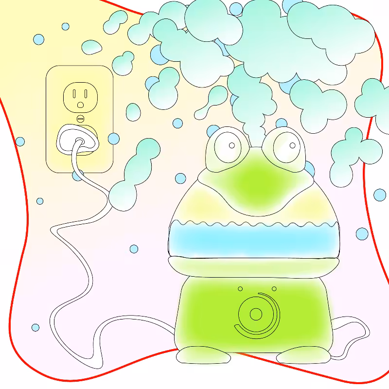Frog Humidifier #41