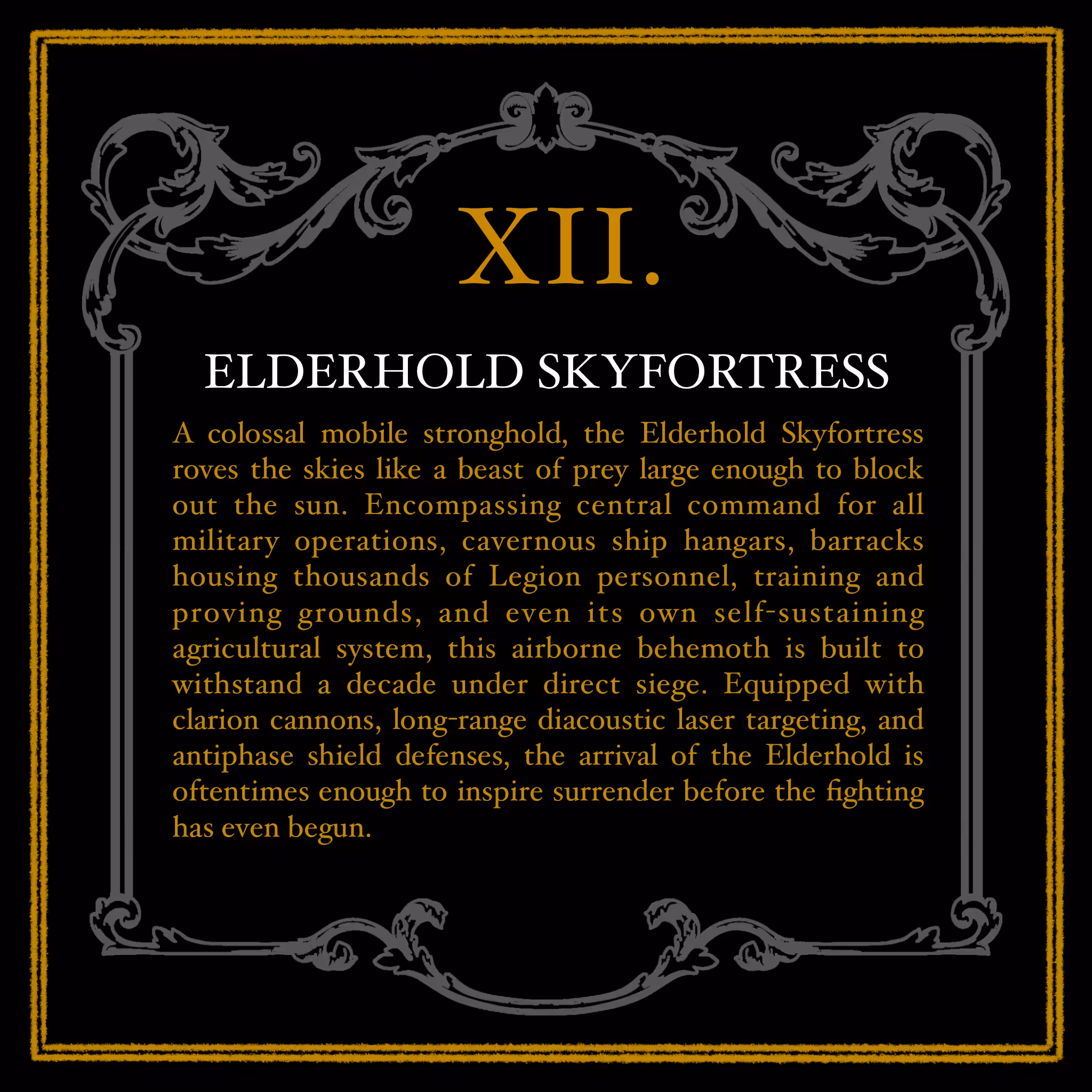 Elderhold Skyfortress