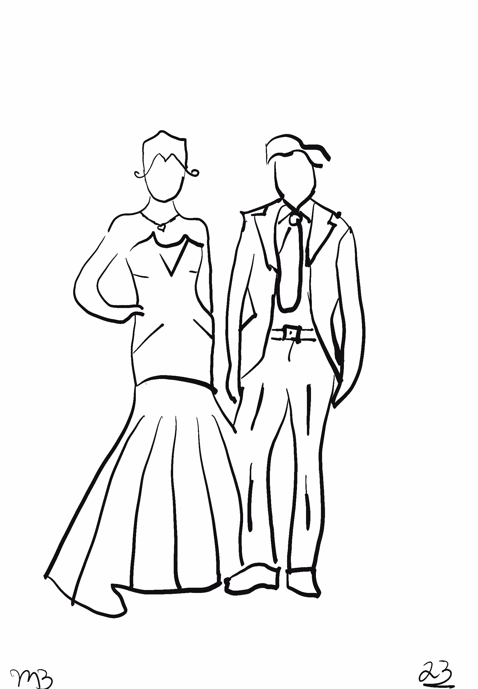 Awkward Best Man and Maiden of Honor