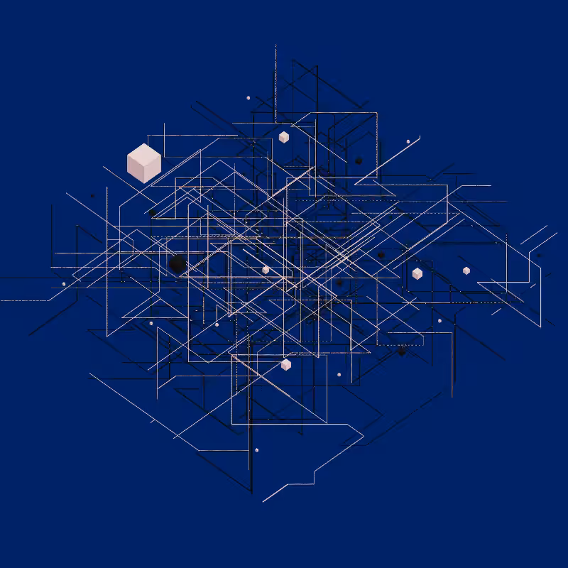 Luminous Streaks and cubes #2