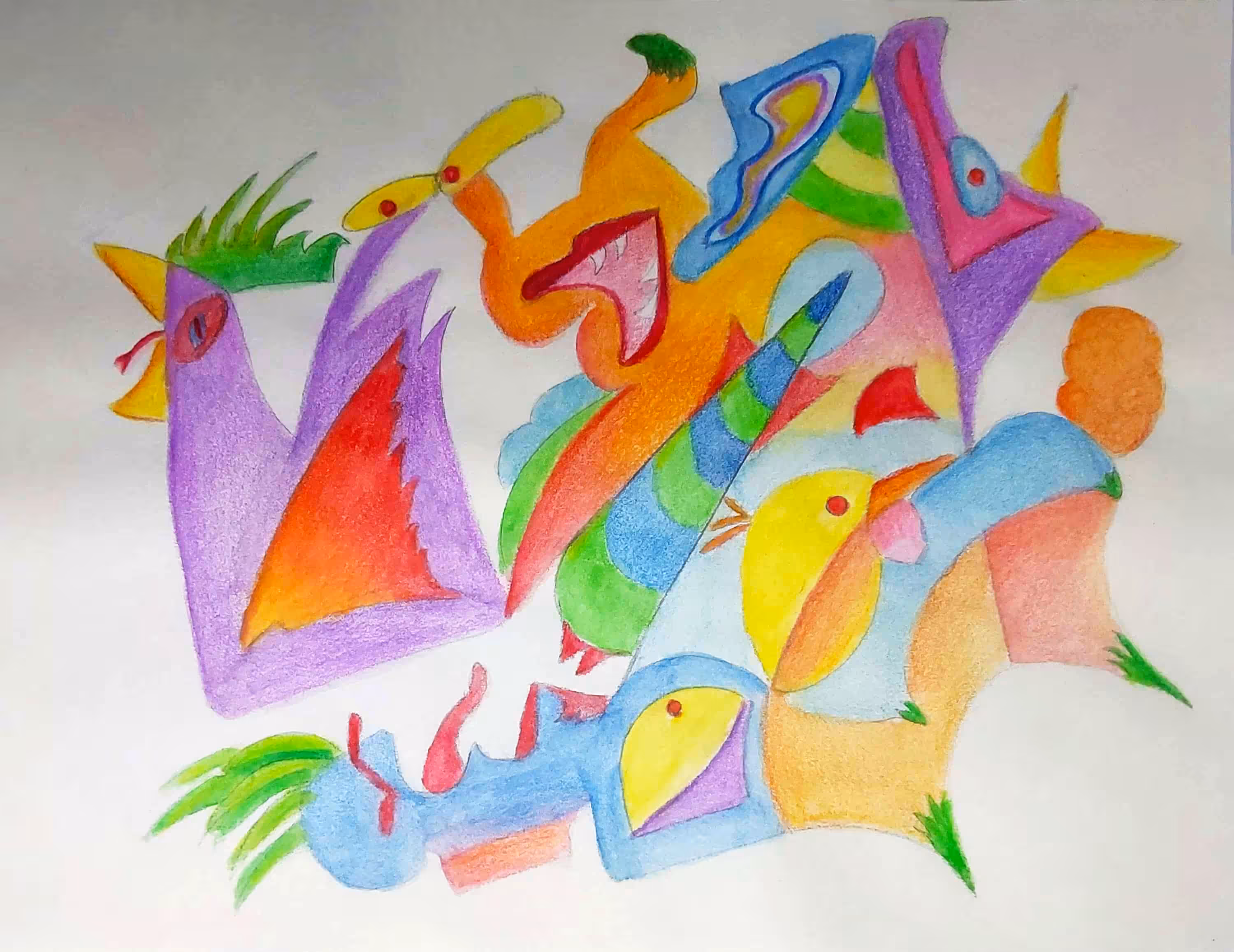 Ephemeral Visions: Dance of Hunter and Prey