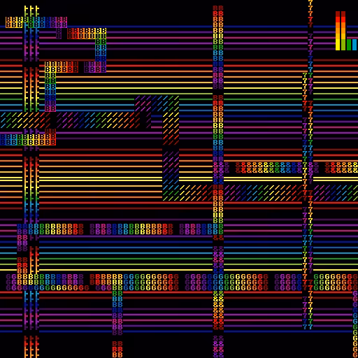 Etch a Rainbow #68