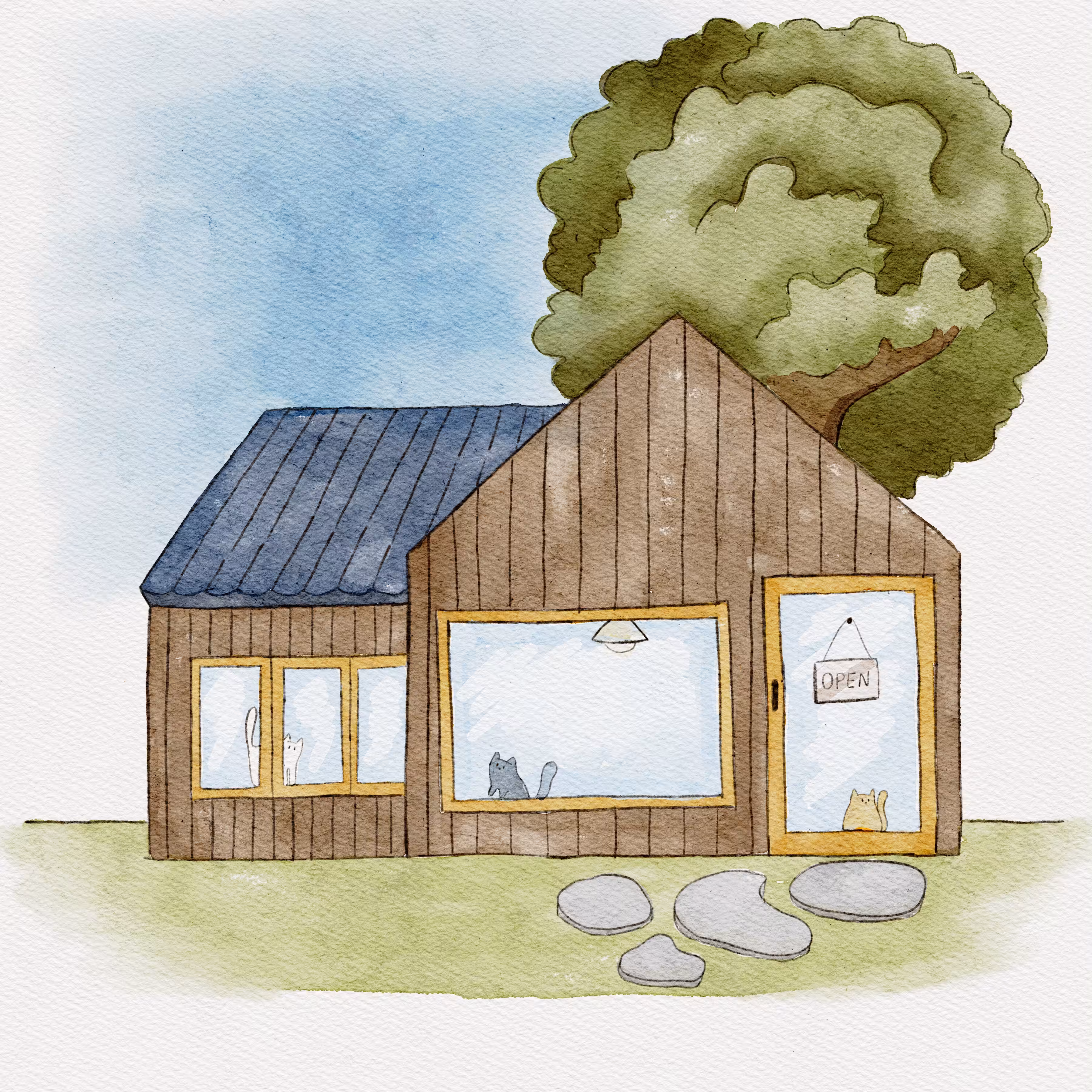 a house