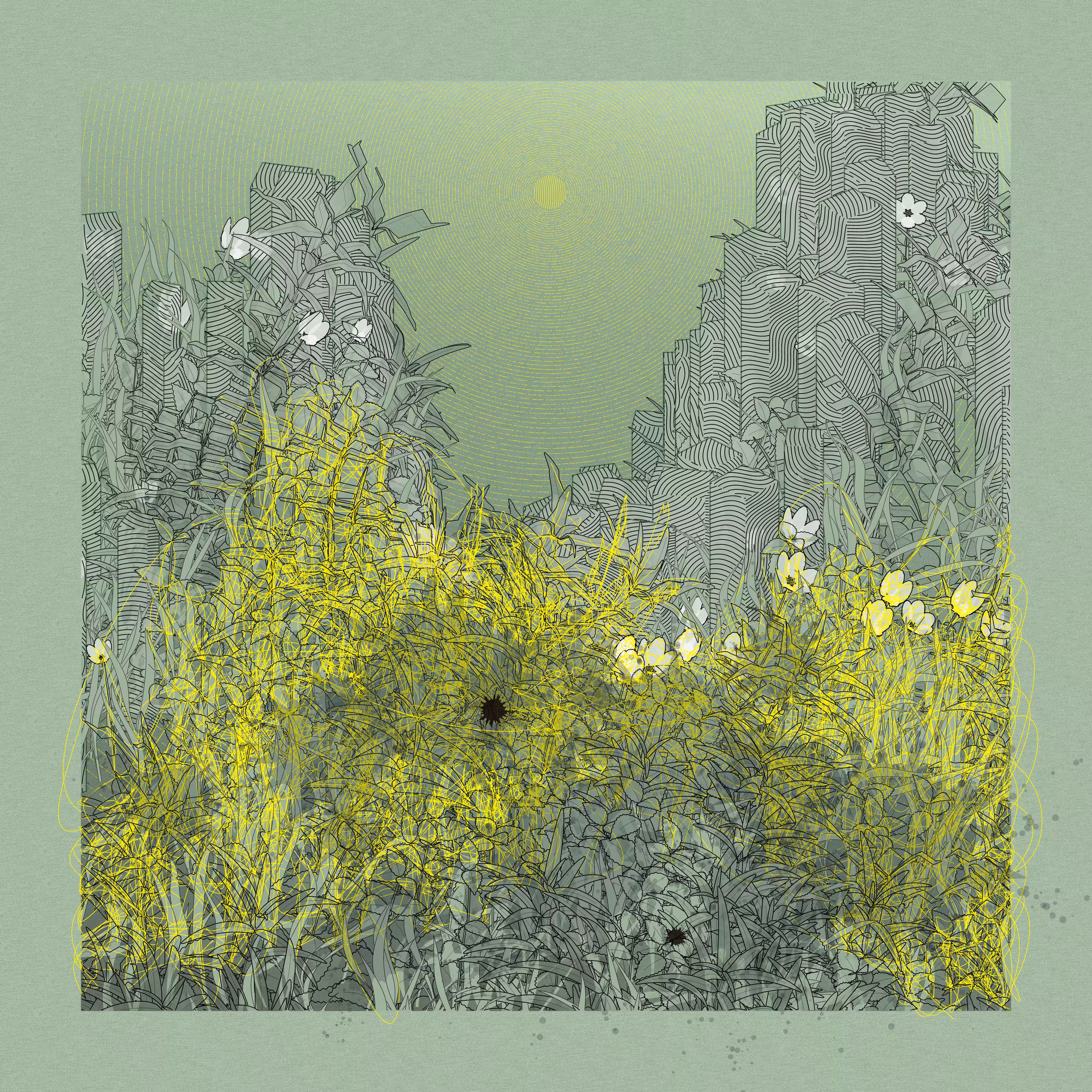 Landscape with Carbon Capture #4311