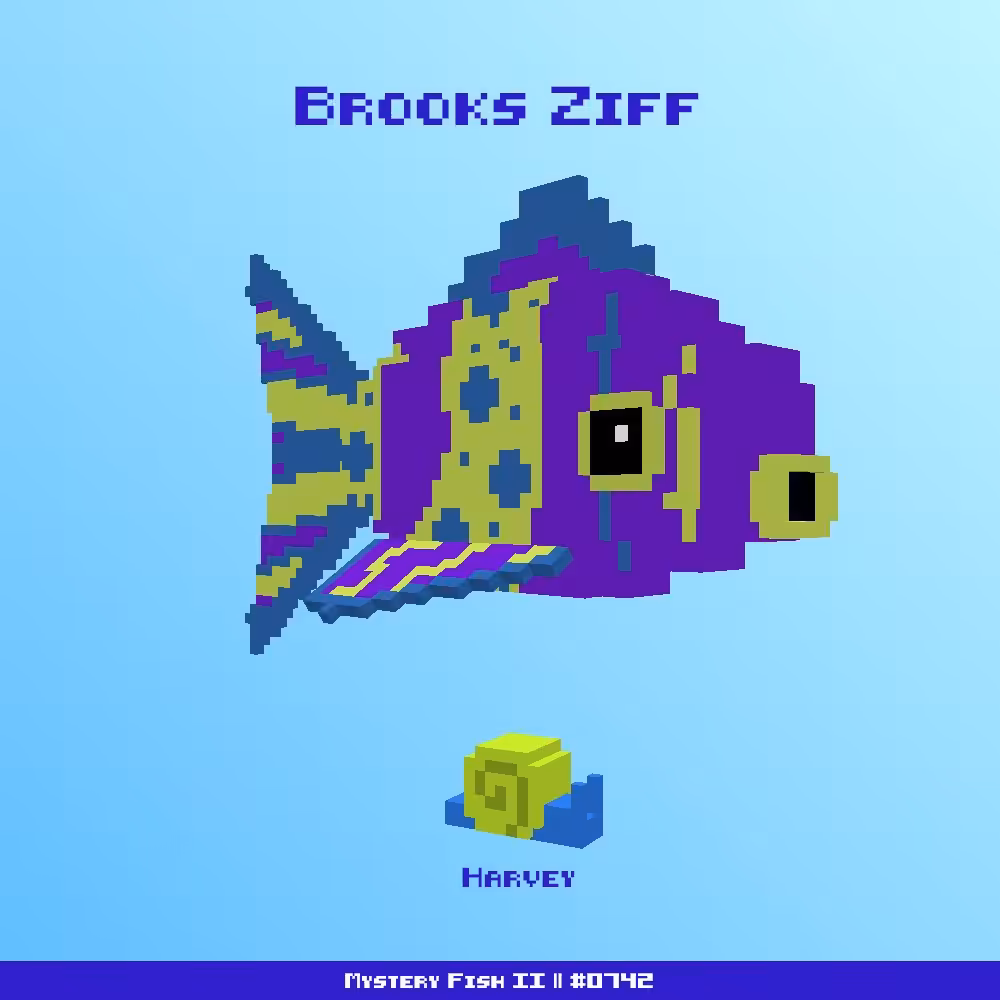 Brooks Ziff :: Mystery Fish 0742/1000 