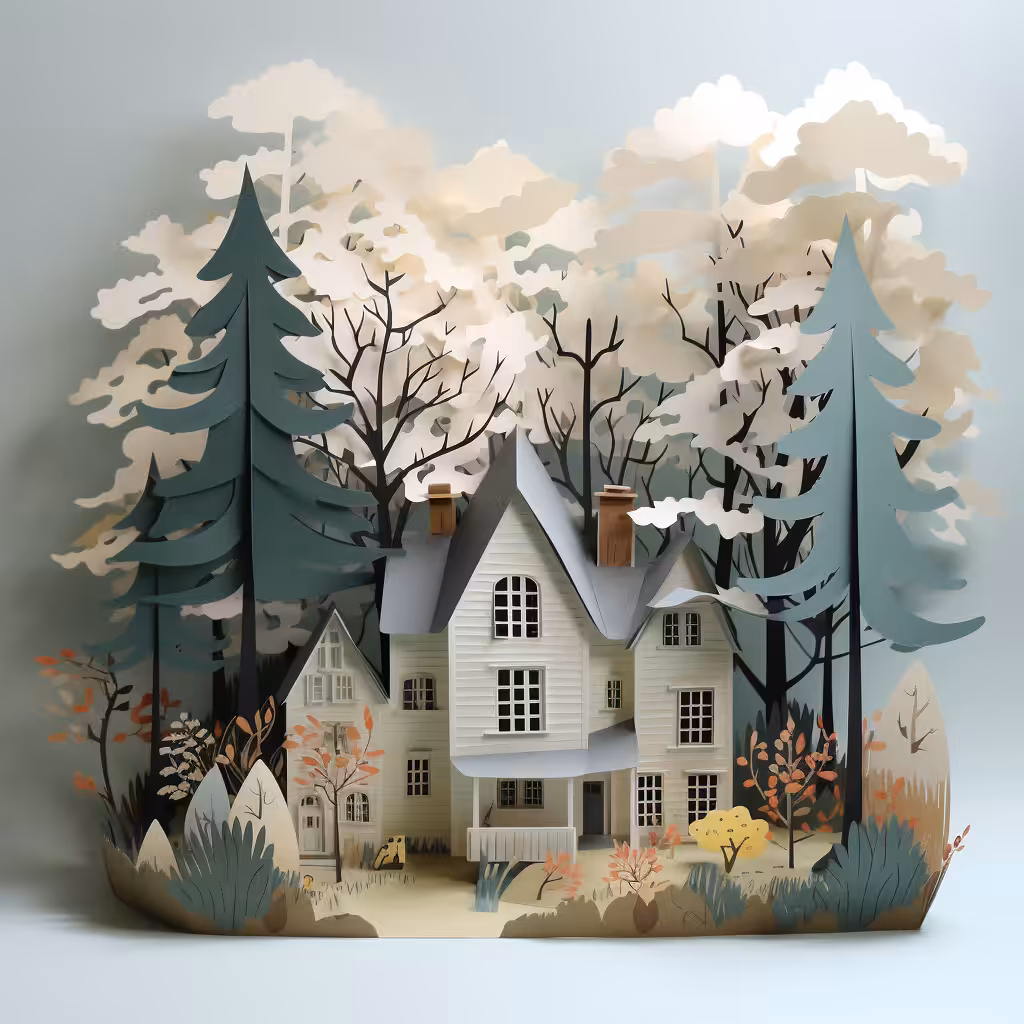House in the woods #4