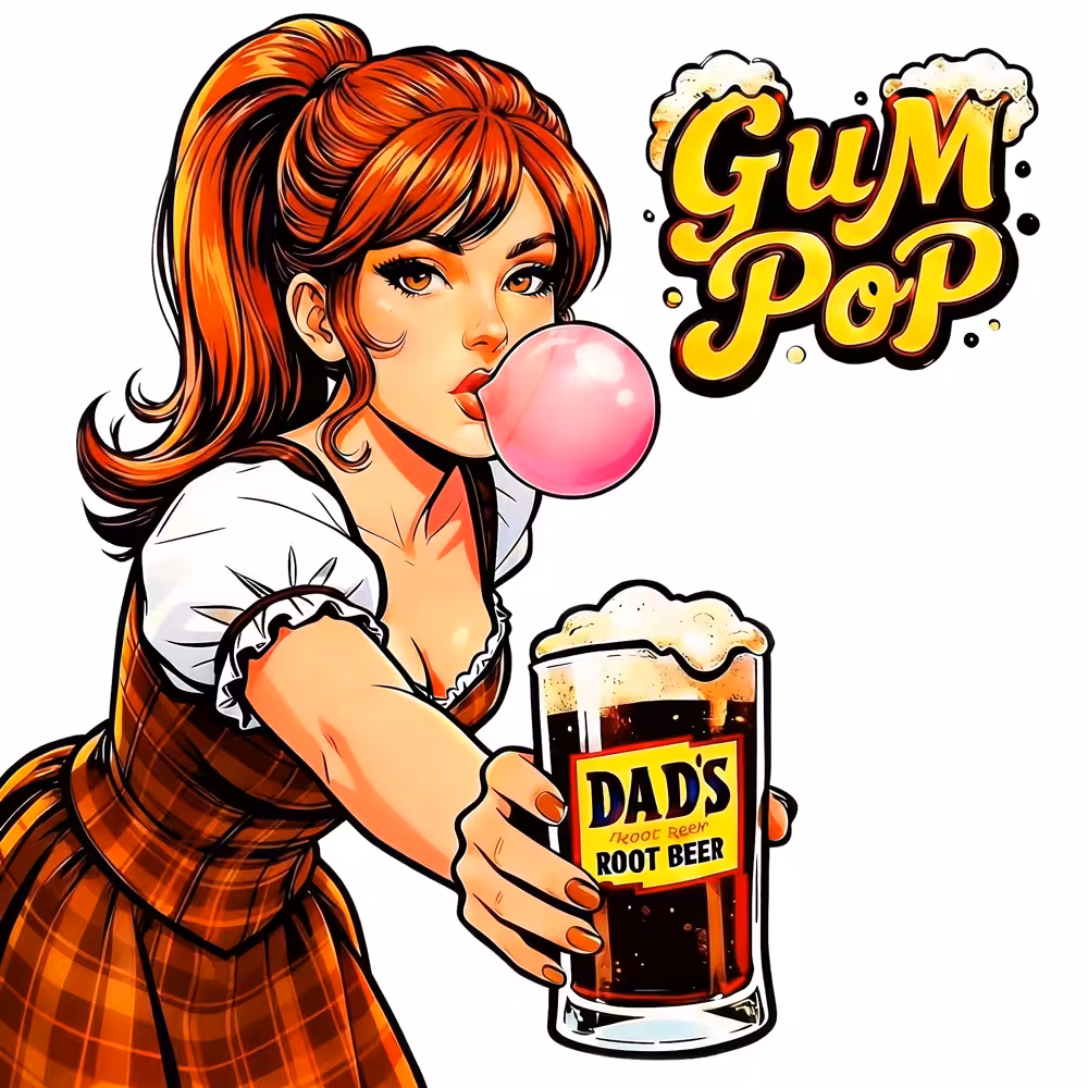 GUM POP - Sugar Rush Society: GUM POP 032 - Dad's Root Beer Queen