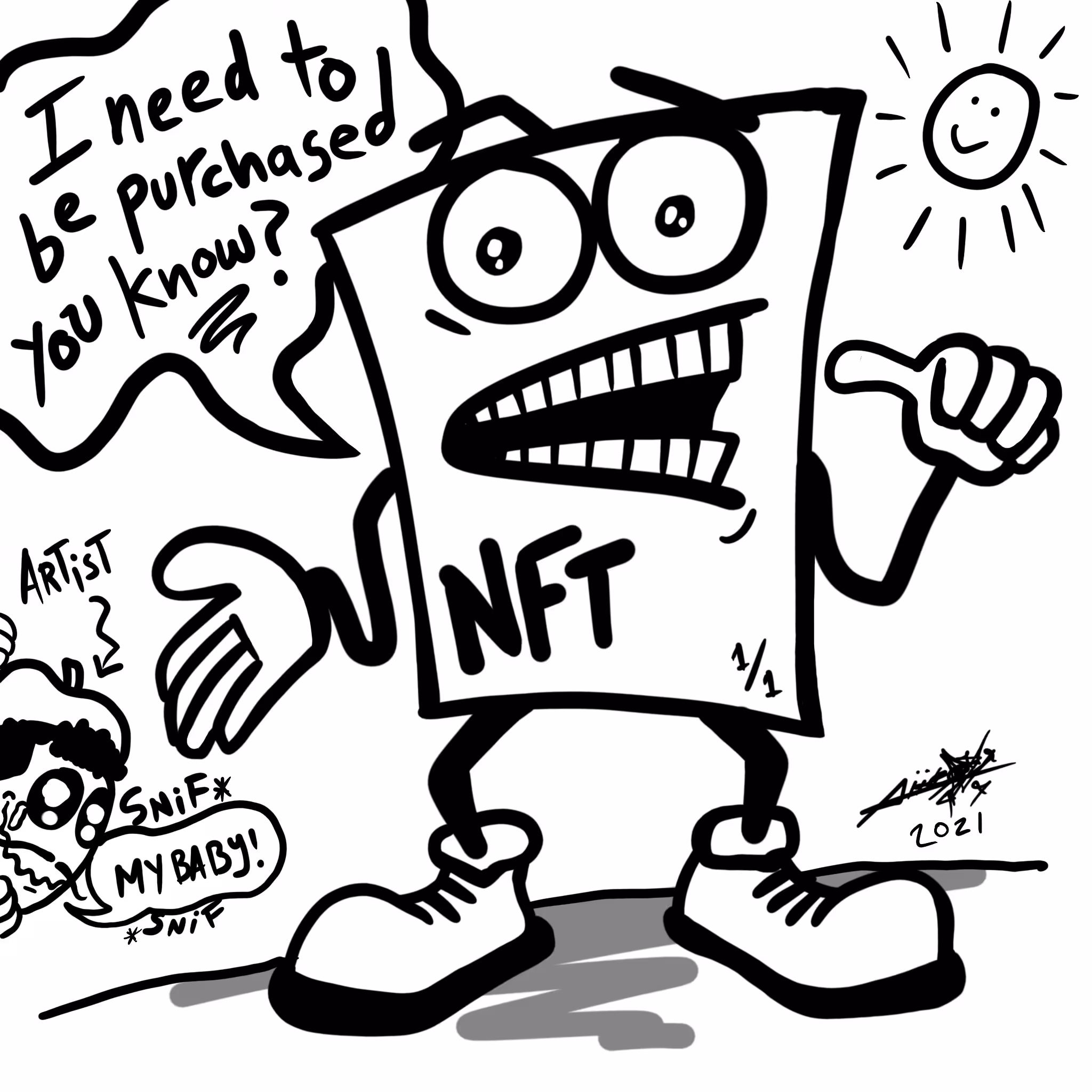Purchasable NFT
