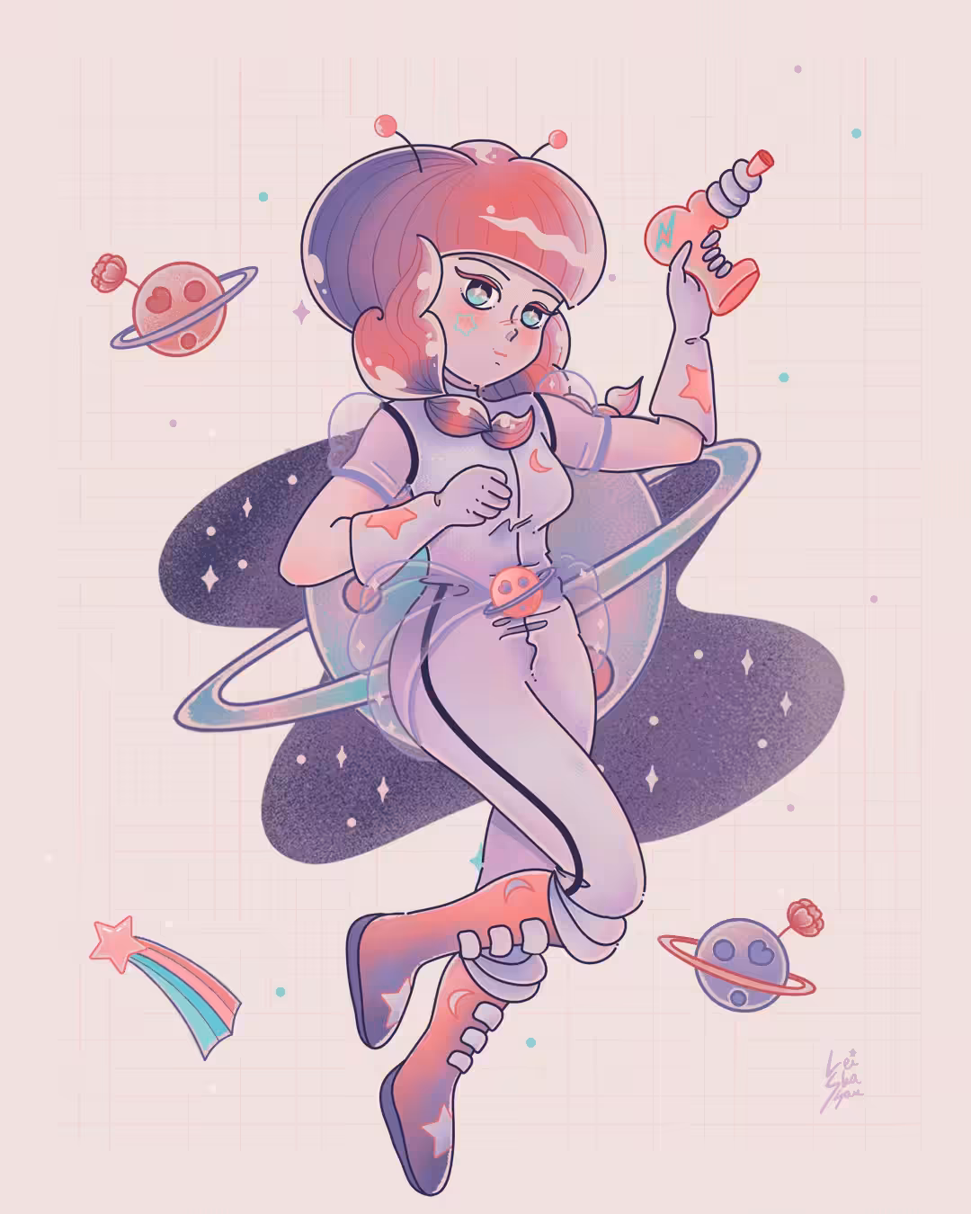 Space Girl 01
