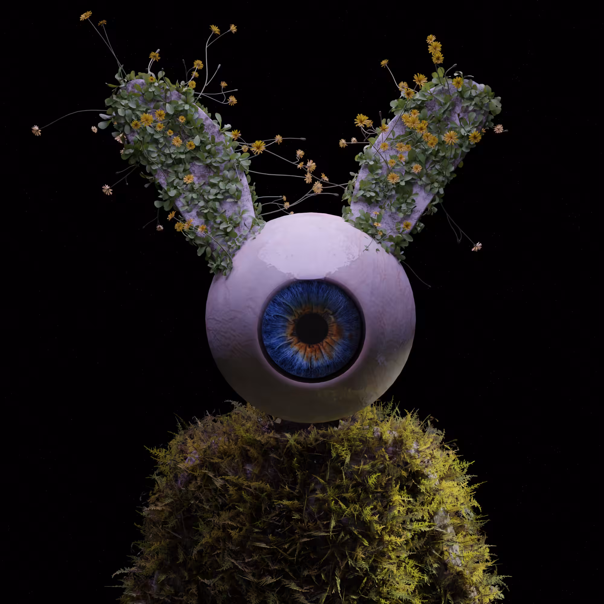 the eye for grummpy bunny