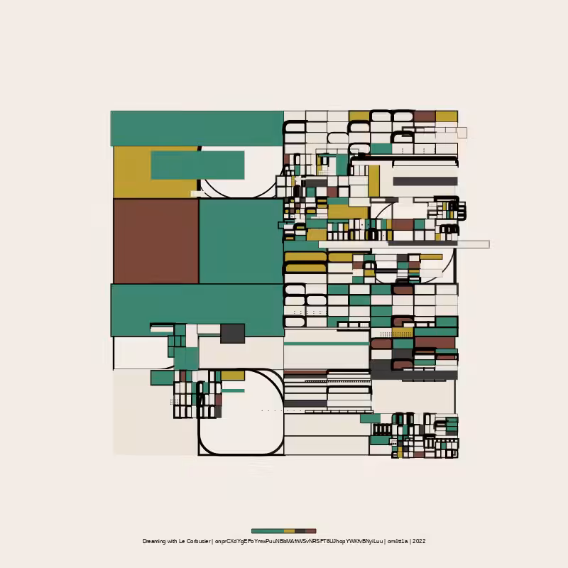 Dreaming with Le Corbusier #84