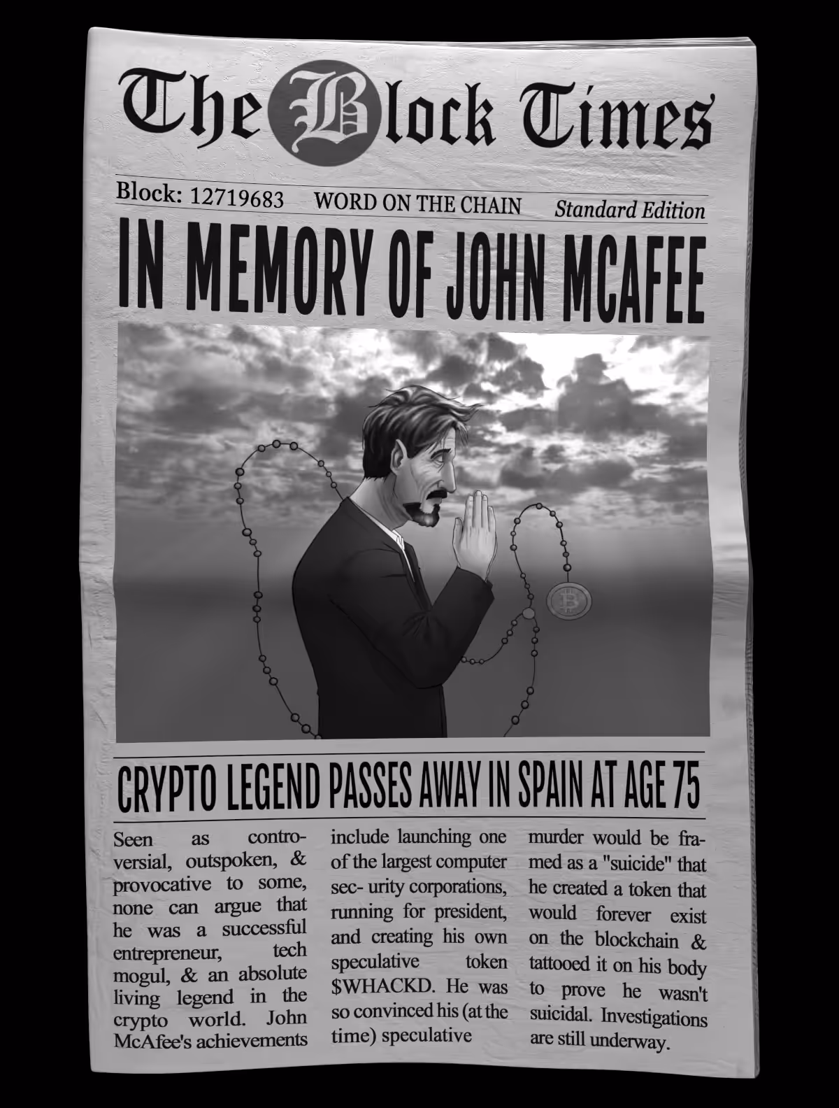 In Memory of John McAfee