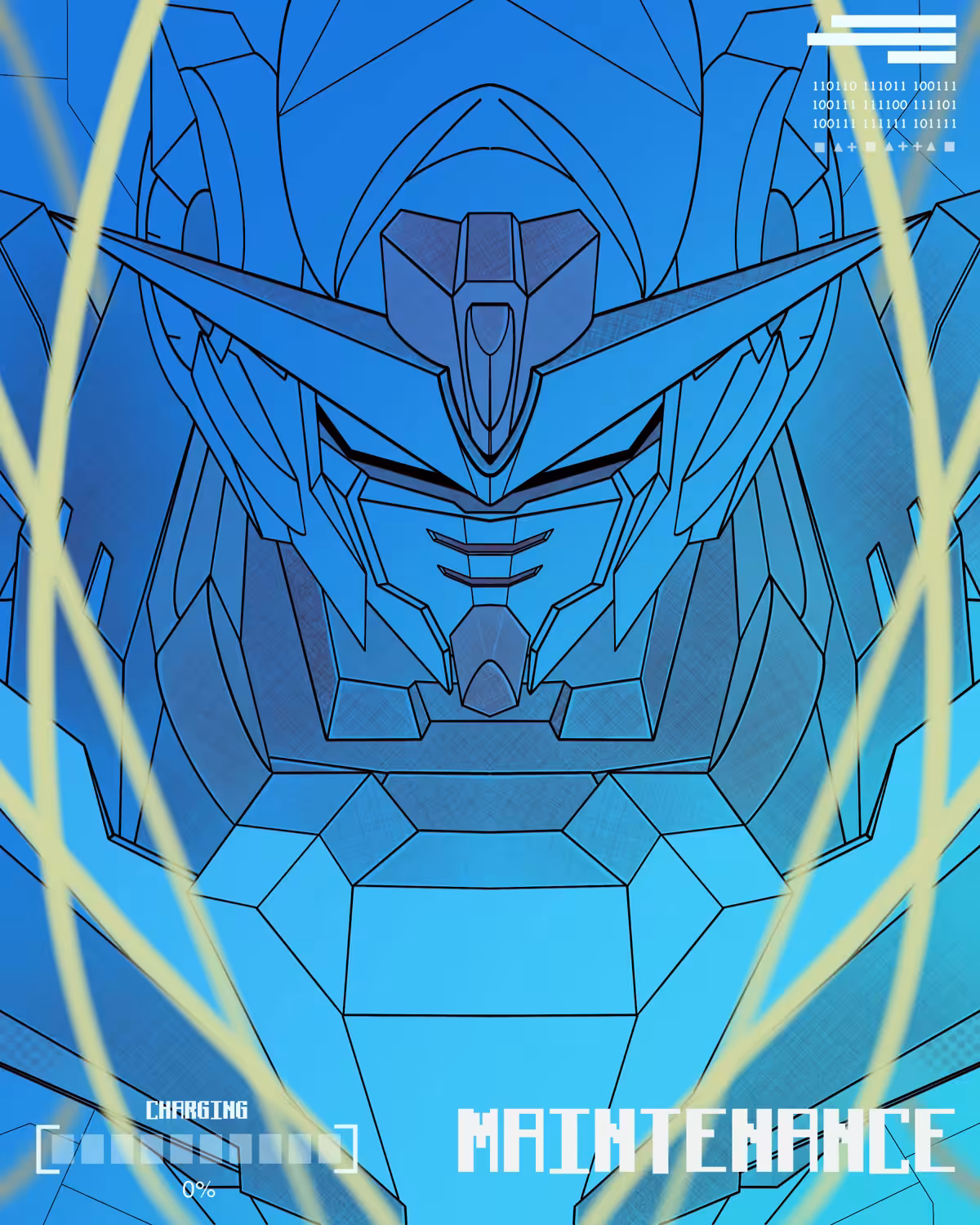 Mecha 01 - GN-0000+GNR-010 00 Raiser from Gundam series