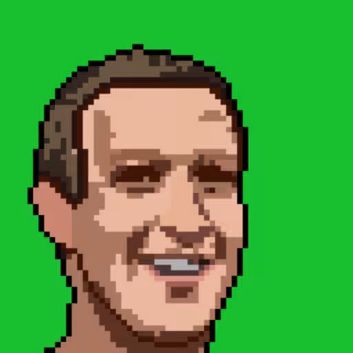 PopMask #72 - Crypto Mark Zuckerberg 2