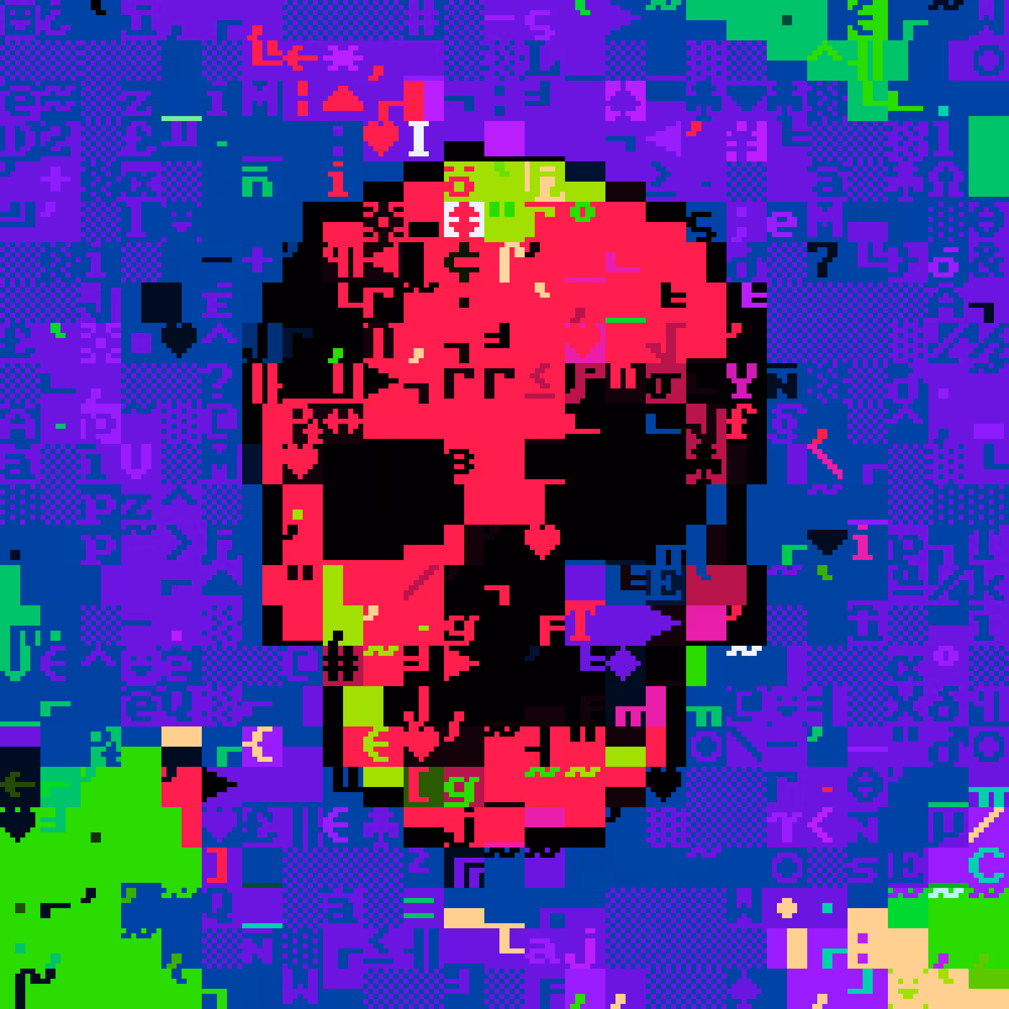 DOS Skull 0998