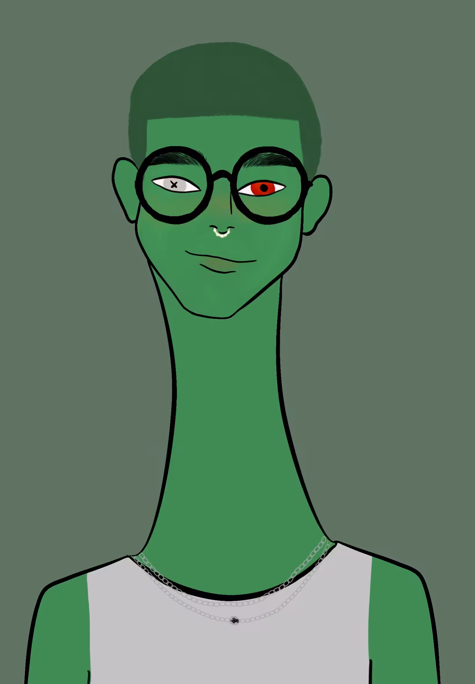 Long Neckie Fellas #2680