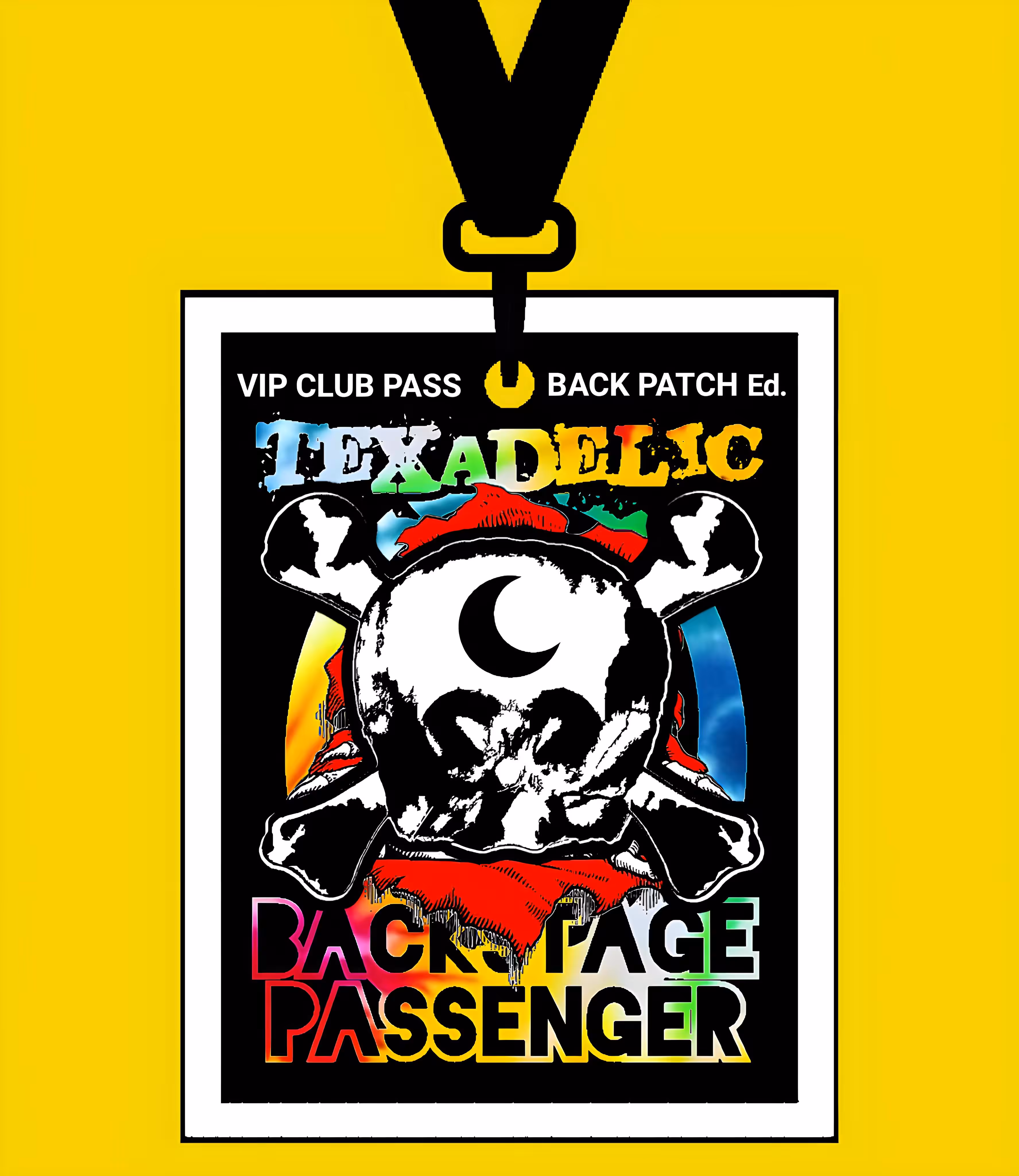 Back Patch 4 Backstage Passenger (Alumni Only)