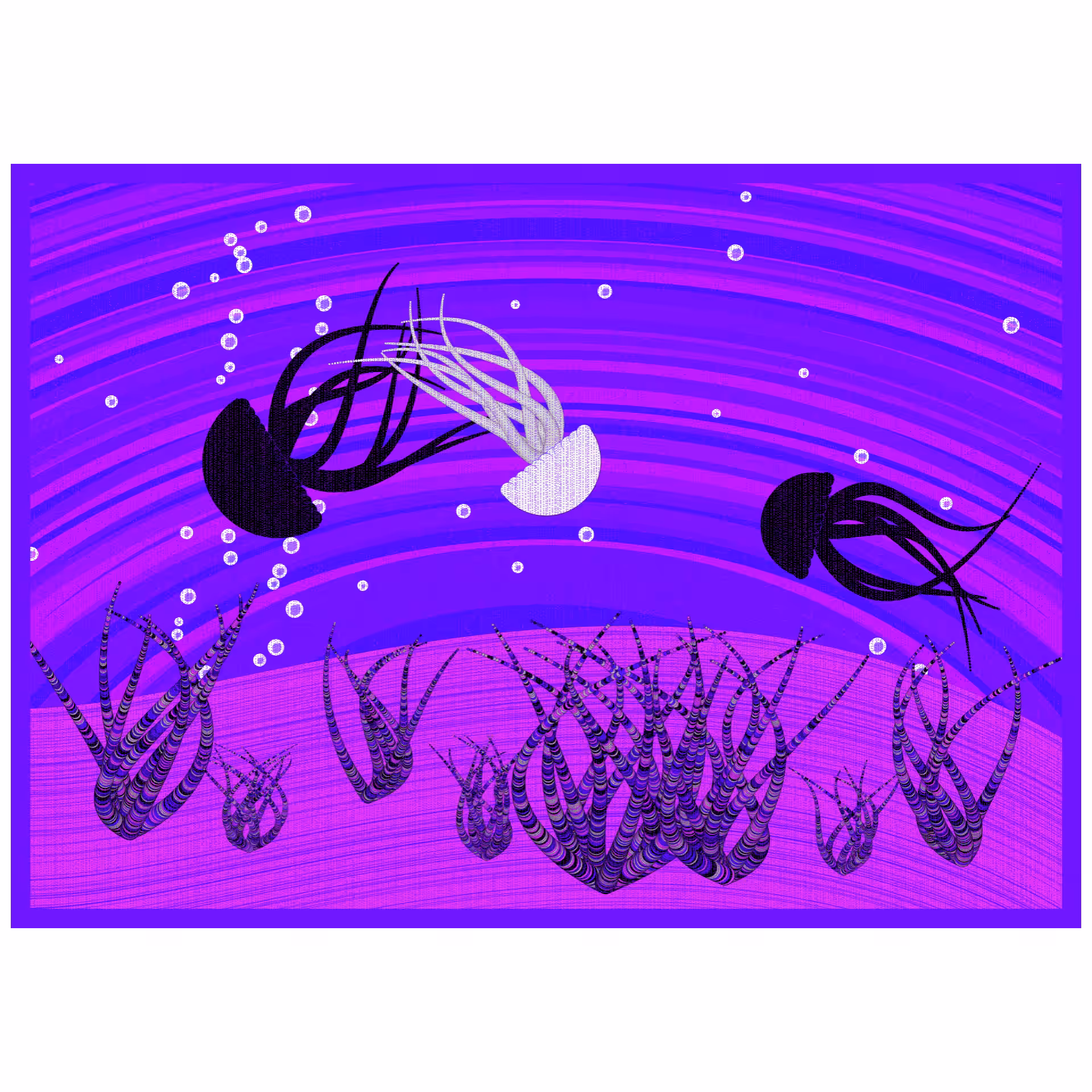 Bézier Aquarium 🦑 #75