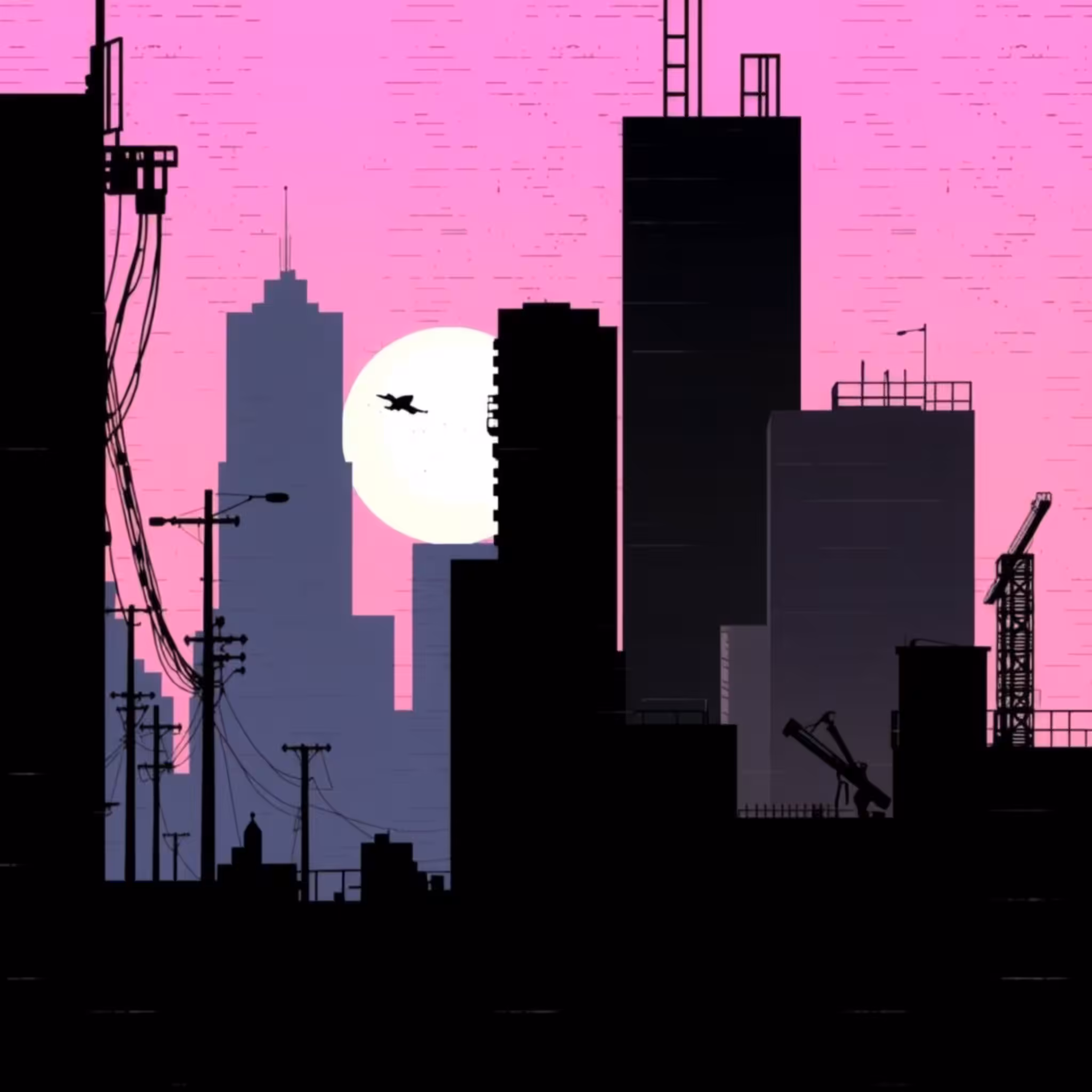 pink sunset