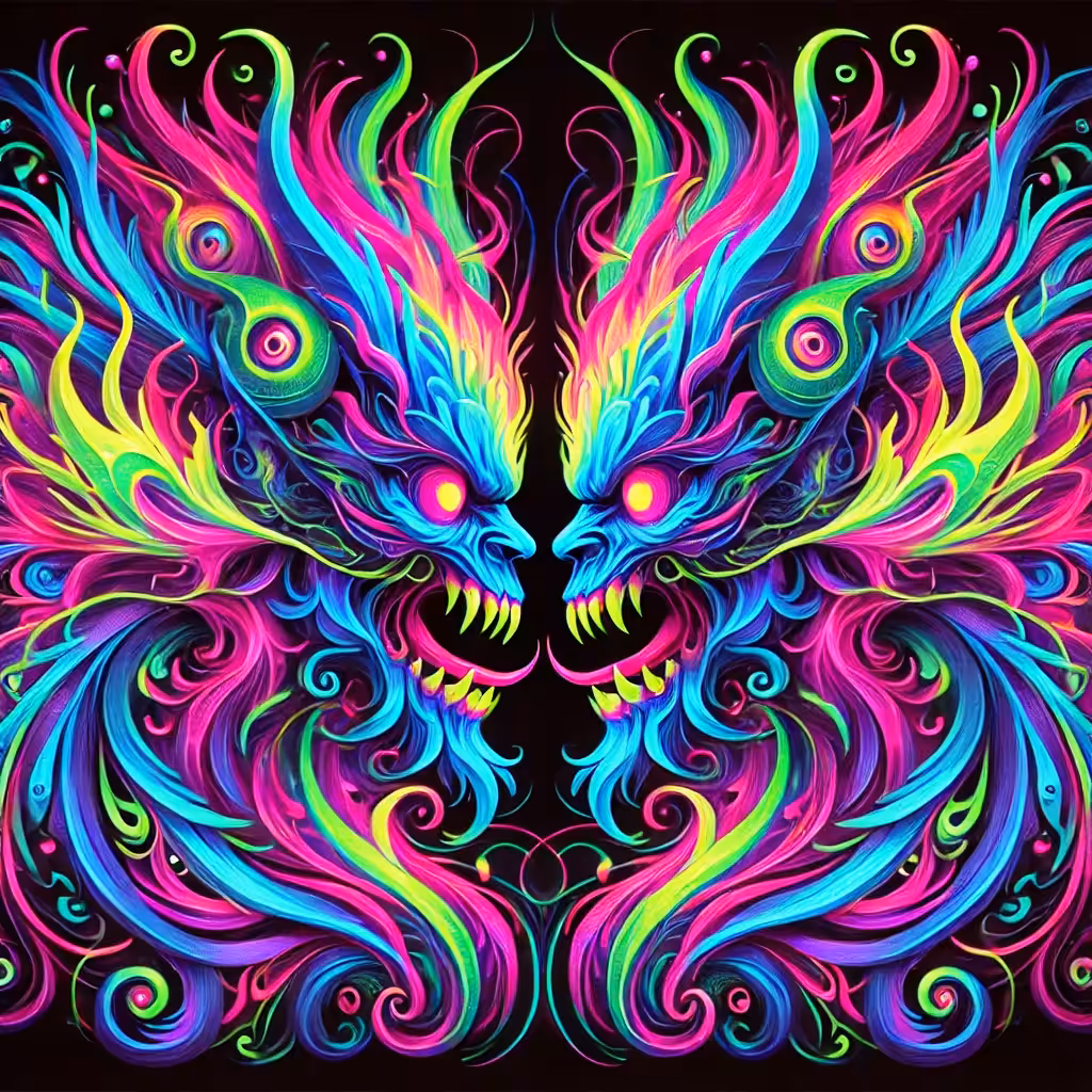 Neon Oracle: Cybernetic Shadow