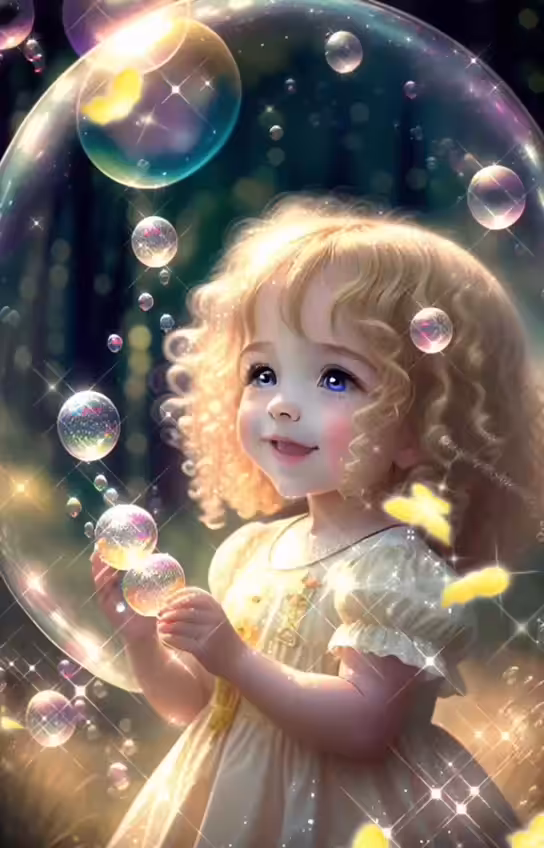 Happy childhood