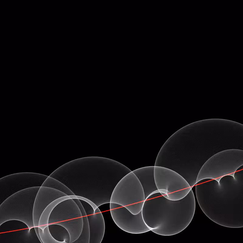 One red line #5