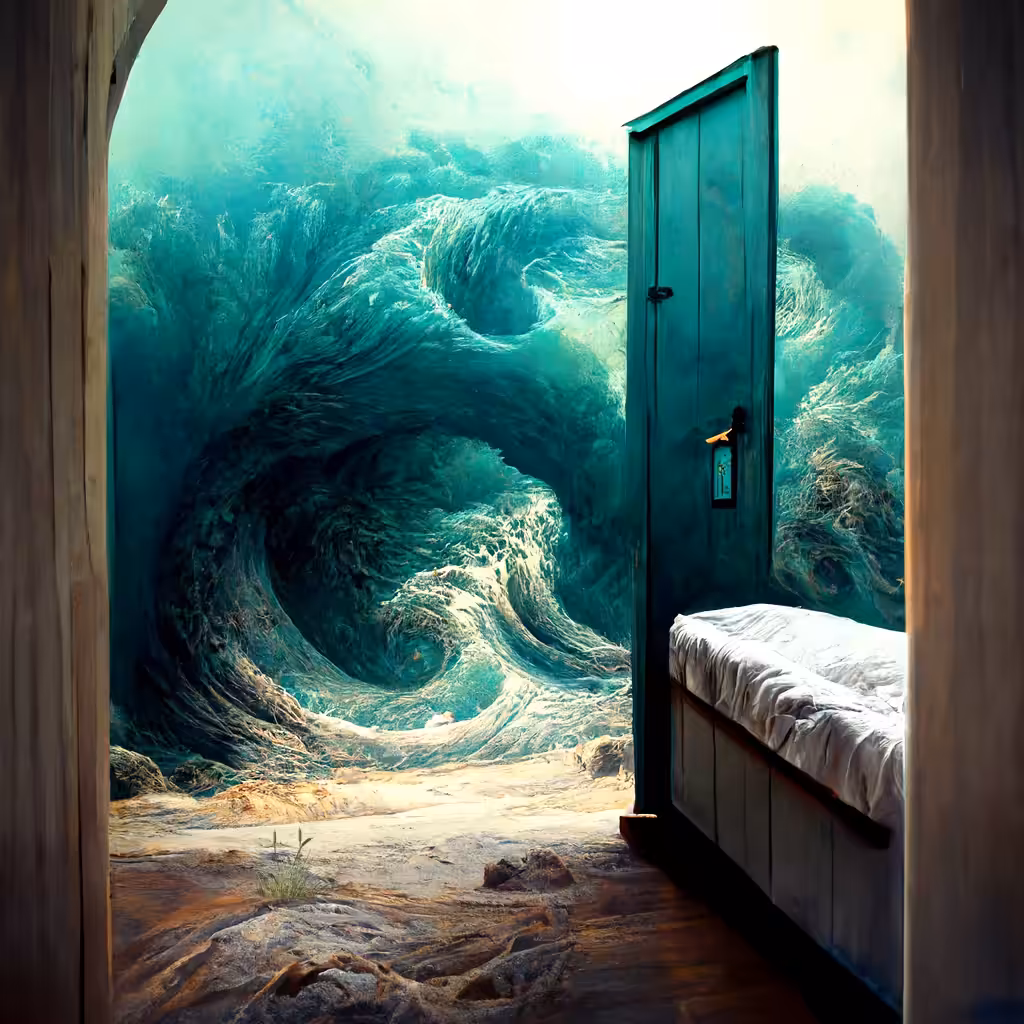 Beyond the door