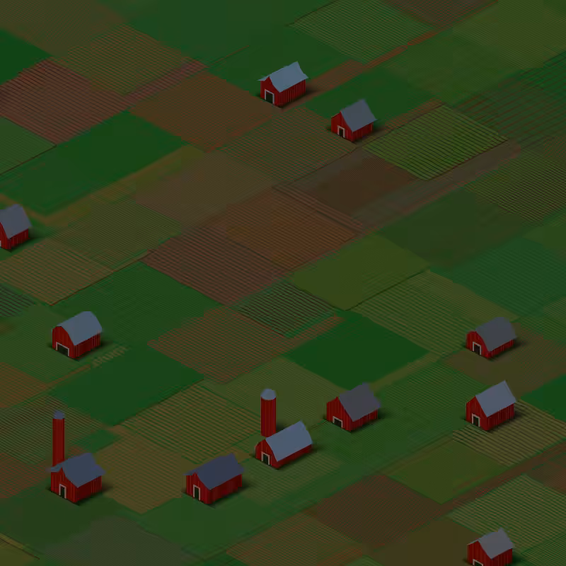 RED FARMS IN A QUIET COUNTY #33
