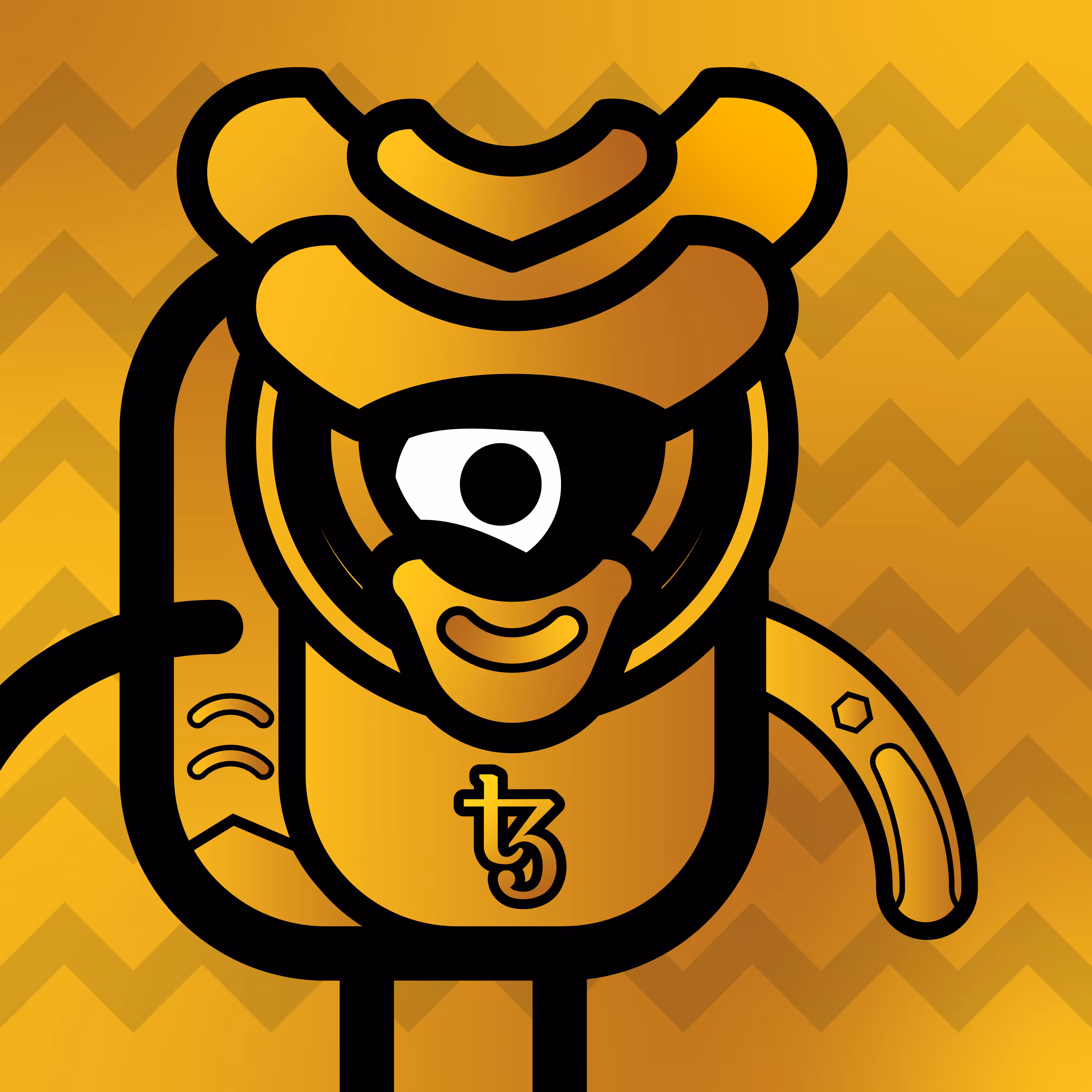 The Nanoz - Tezos Edition #5 - FULL GOLD