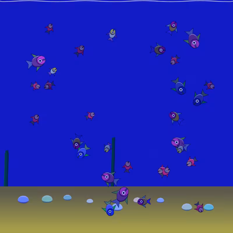 Underwater Schooling #4