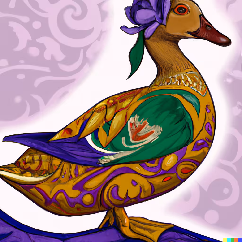 flower duck