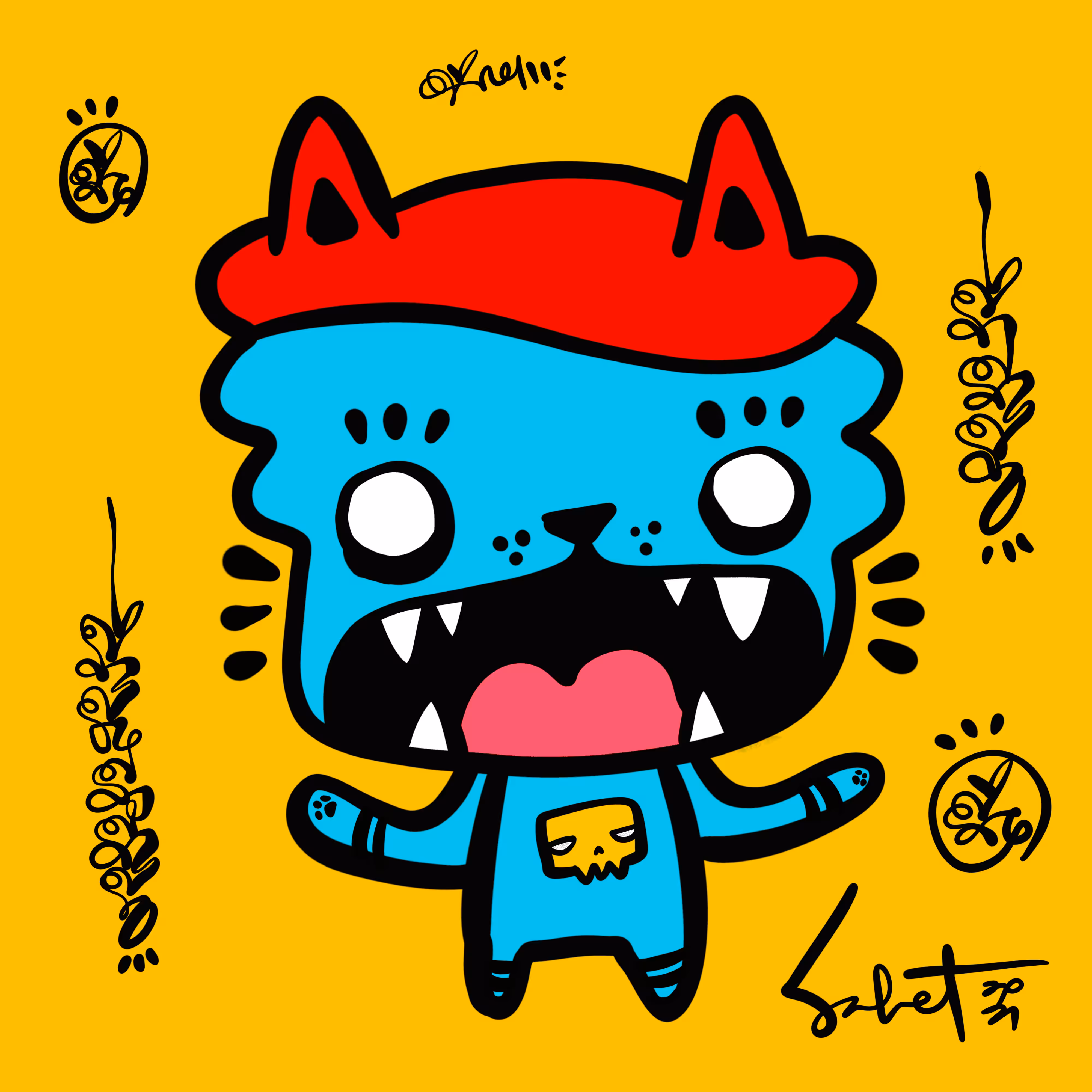 Ugly Kitties by Sabet #101