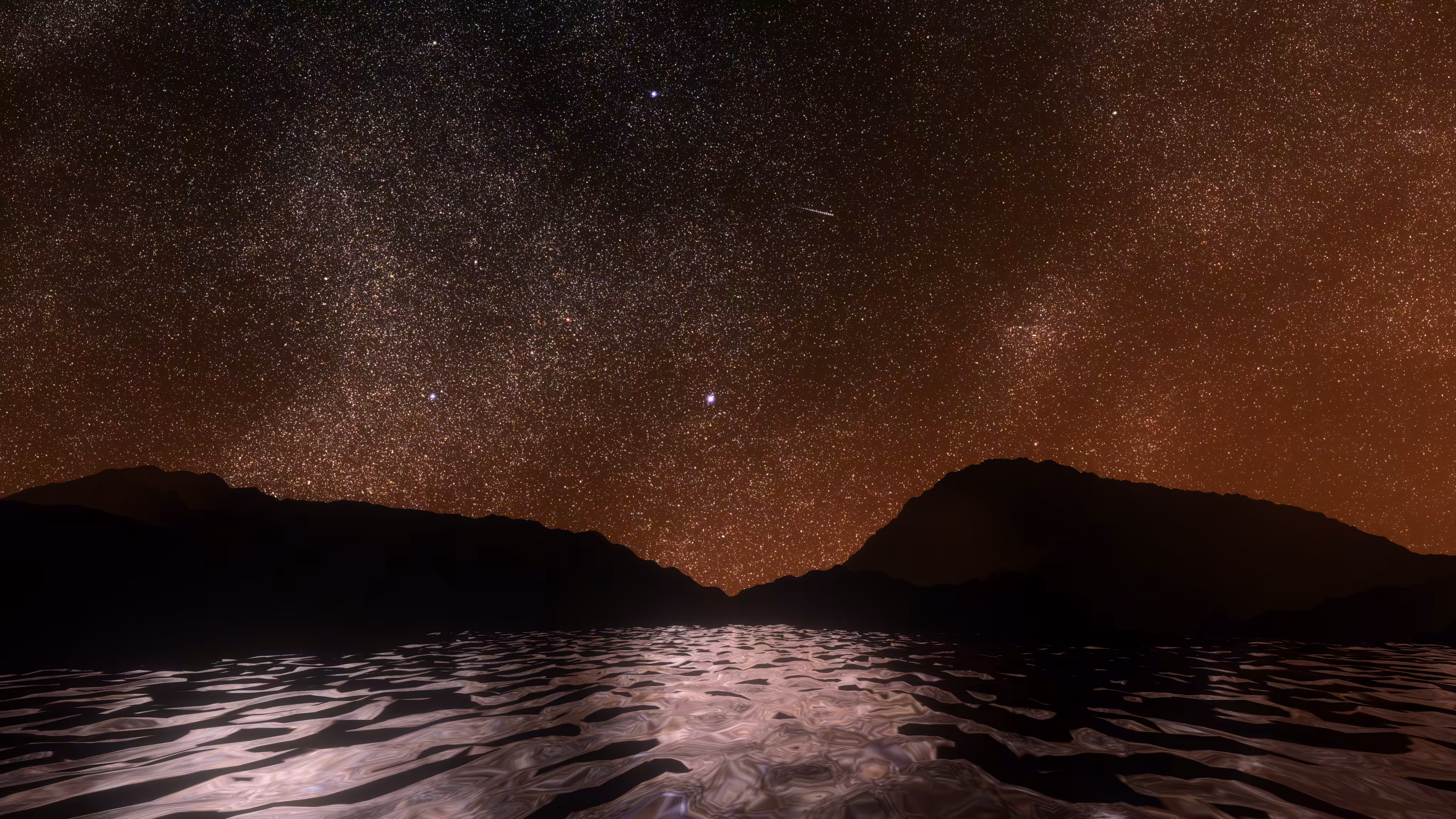 A long starry night #6 - 4K still edition
