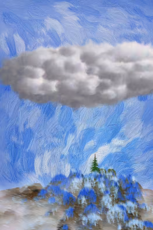 Tree and Cloud #107