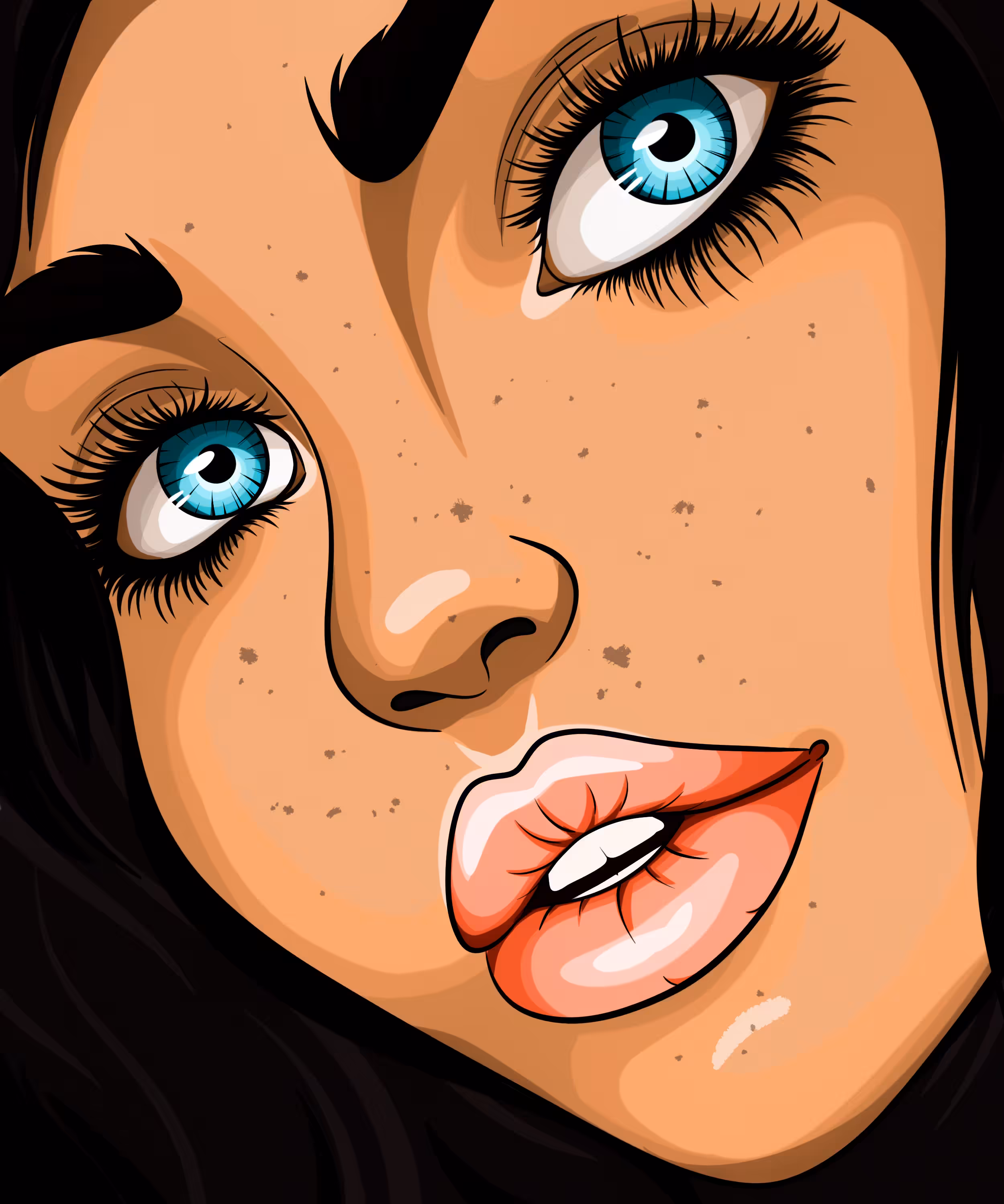Eyes are the mirror of the soul