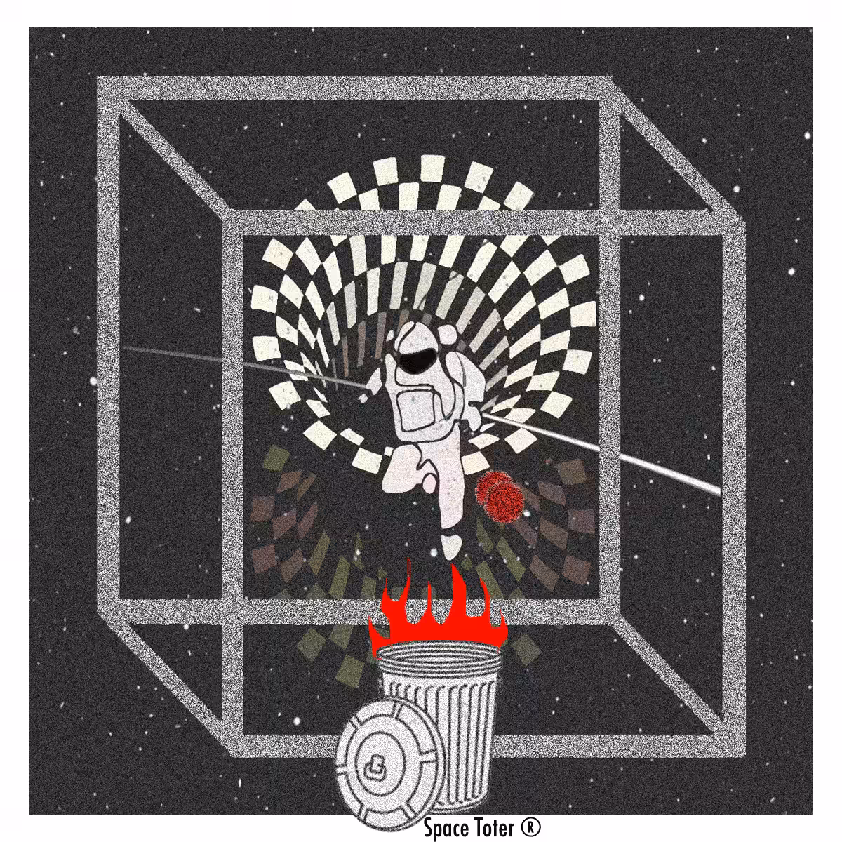 TRASHART SPACE TOTER 