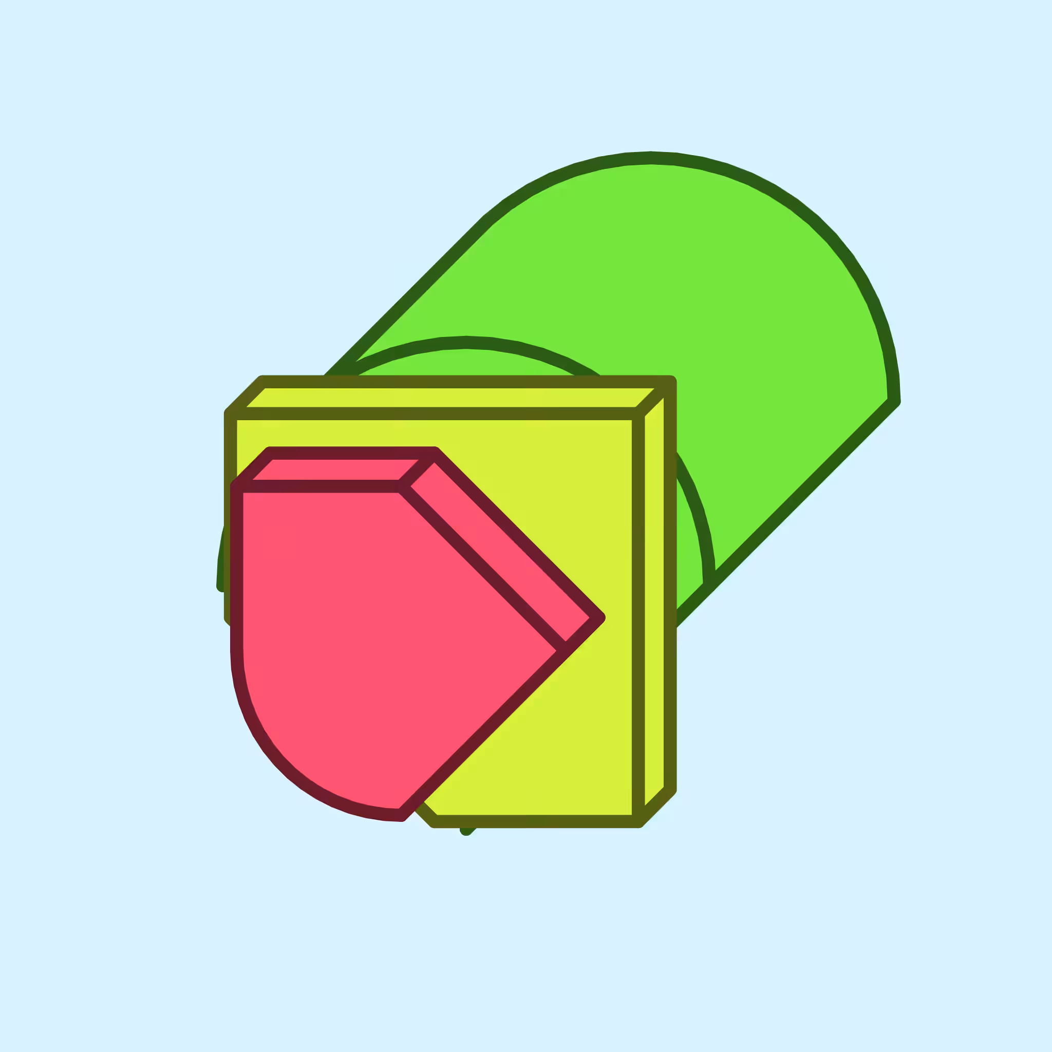 Calm shapes #159