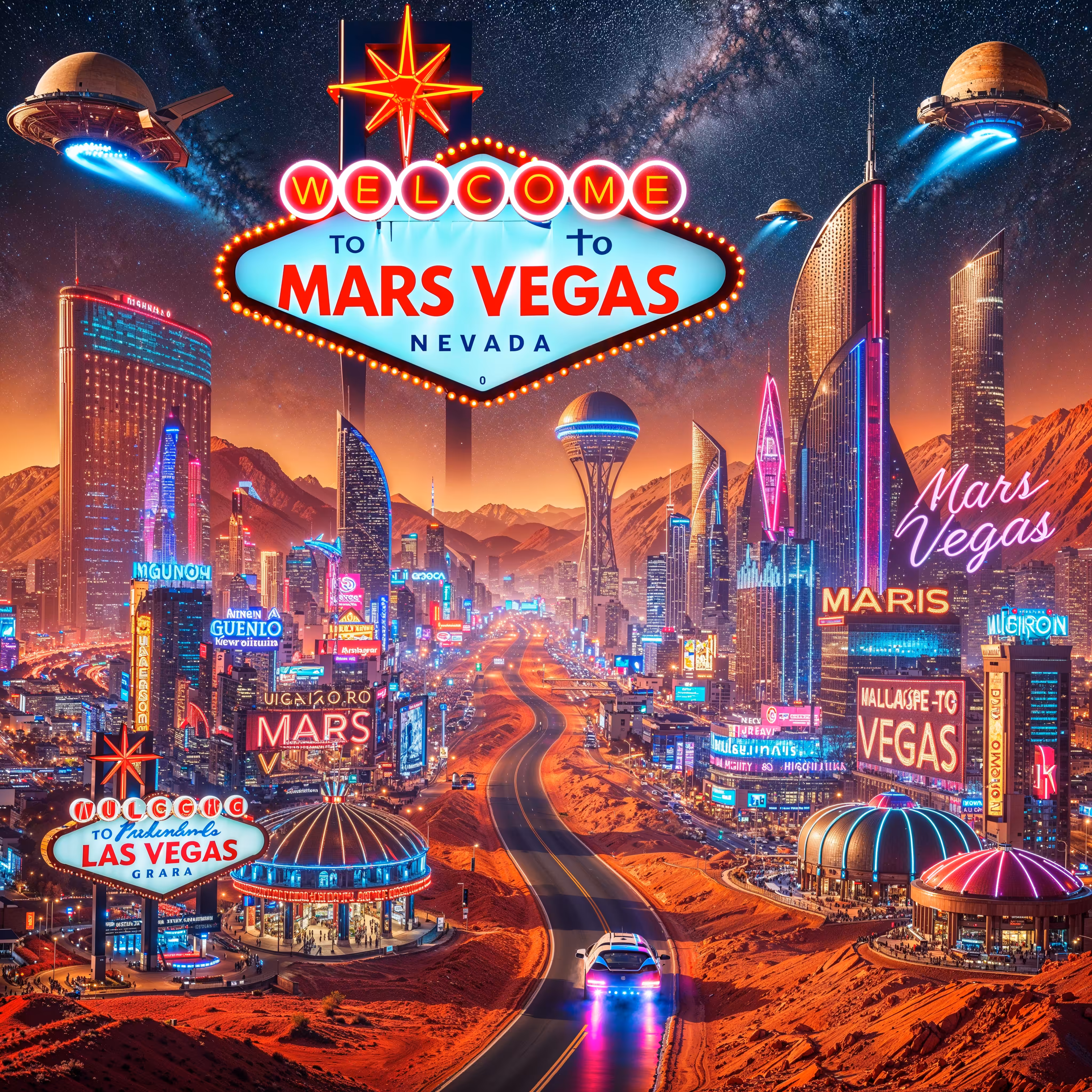 Welcome to Mars Vegas!