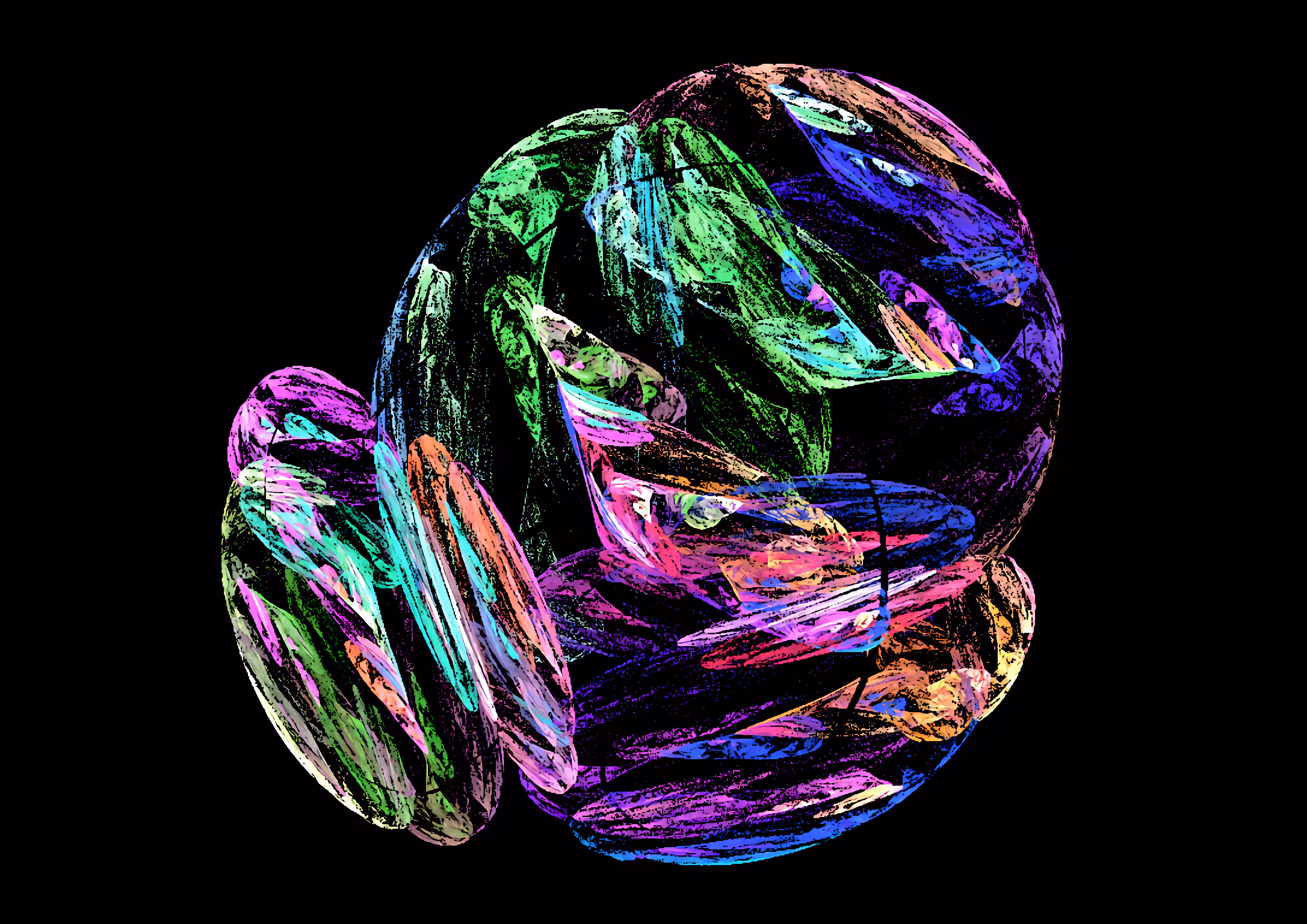 Raw Fractal Series - #008 - Easter_Egg