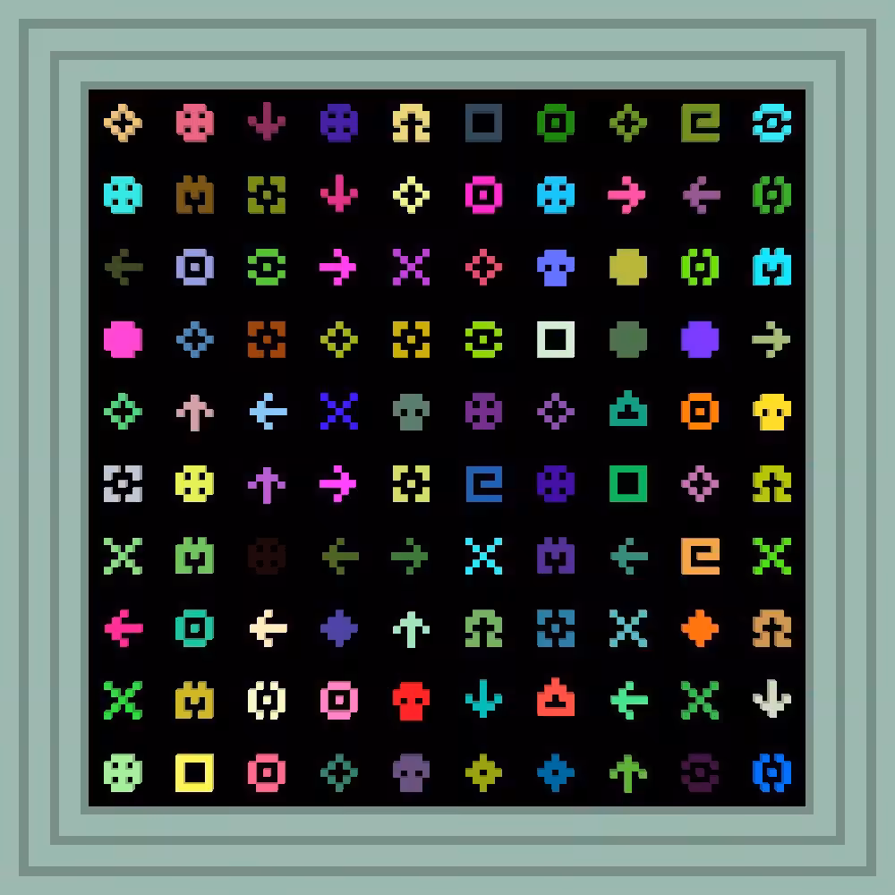 spaghettiosszzzzzzzzzzzzzzzzz :: Procedural Symbols #198/1000