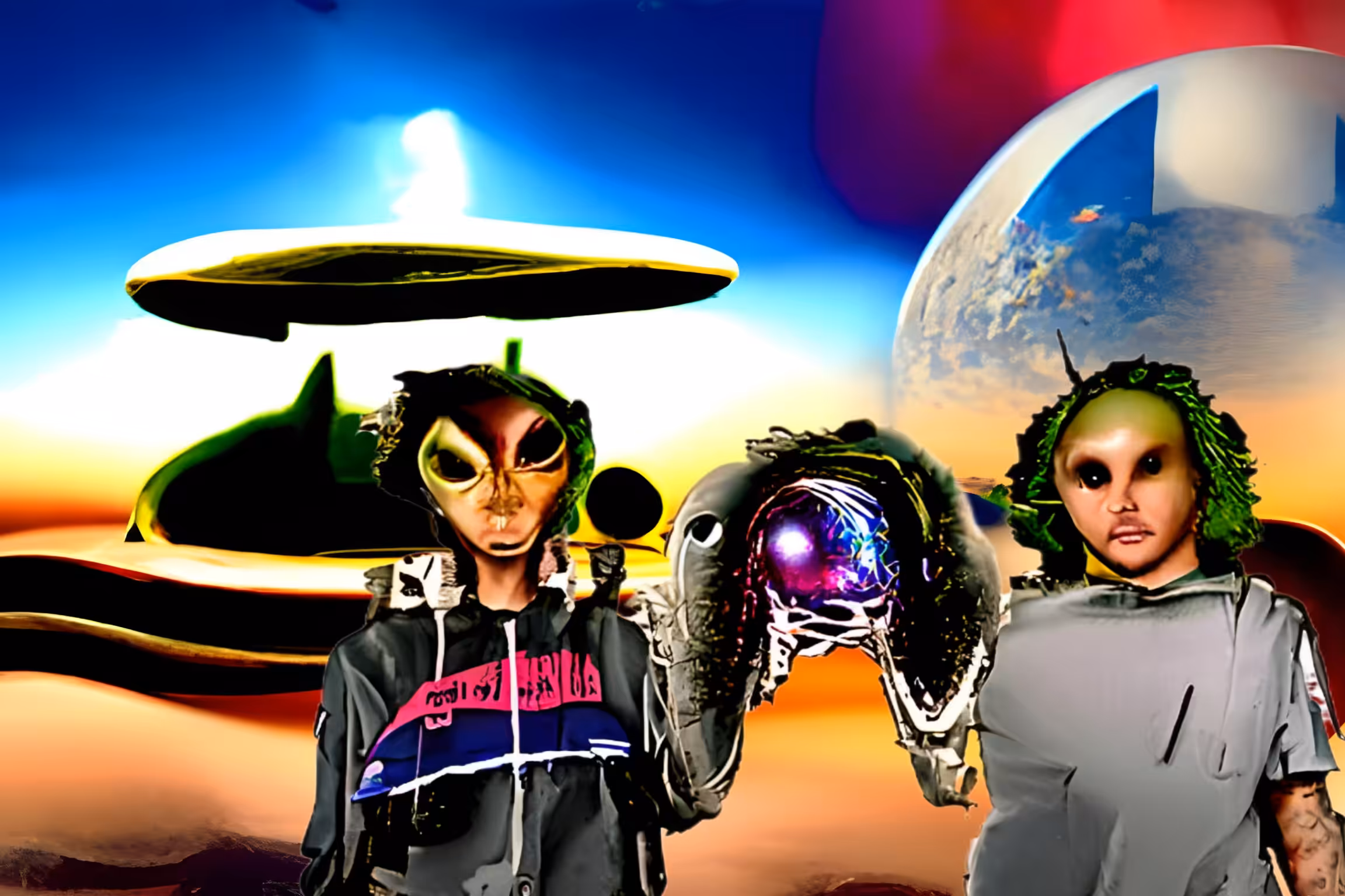 The crew